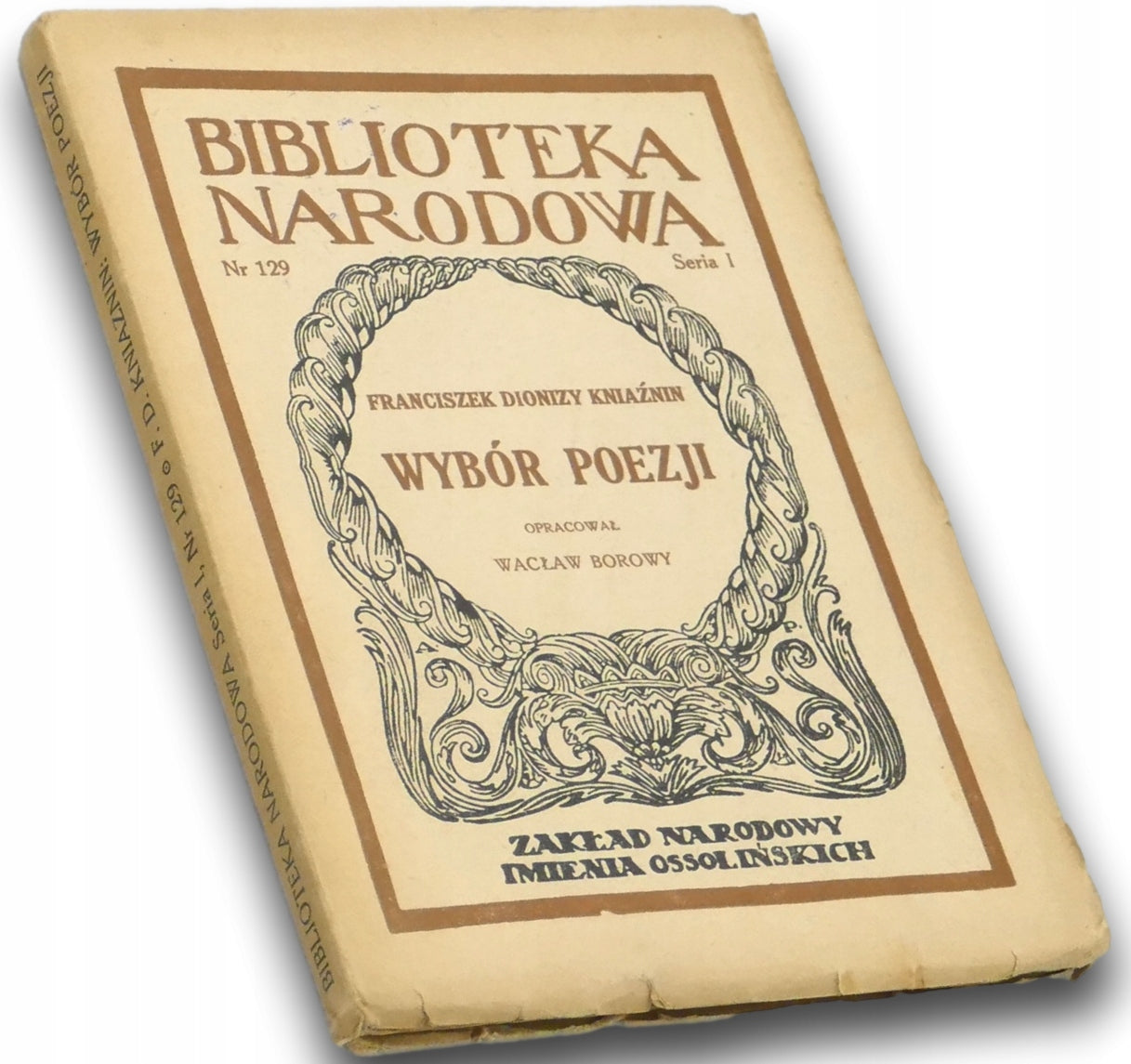 Wybór poezji - Franciszek Dionizy Kniaźnin [Biblioteka Narodowa]