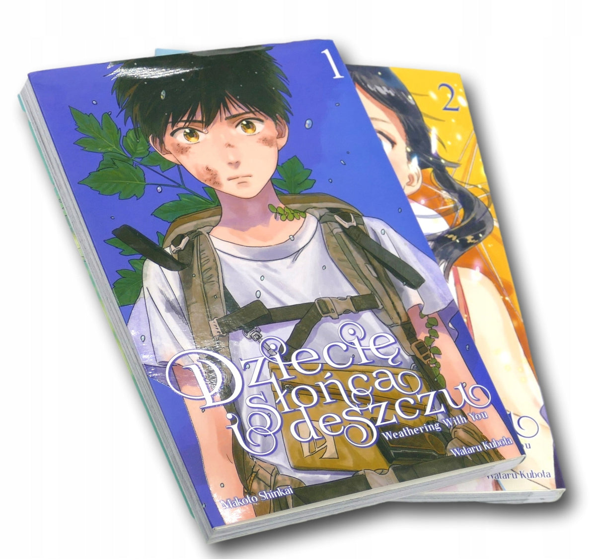 Zestaw 2 książek Makoto Shinkai, Wataru Kubota Dziecię słońca i deszczu