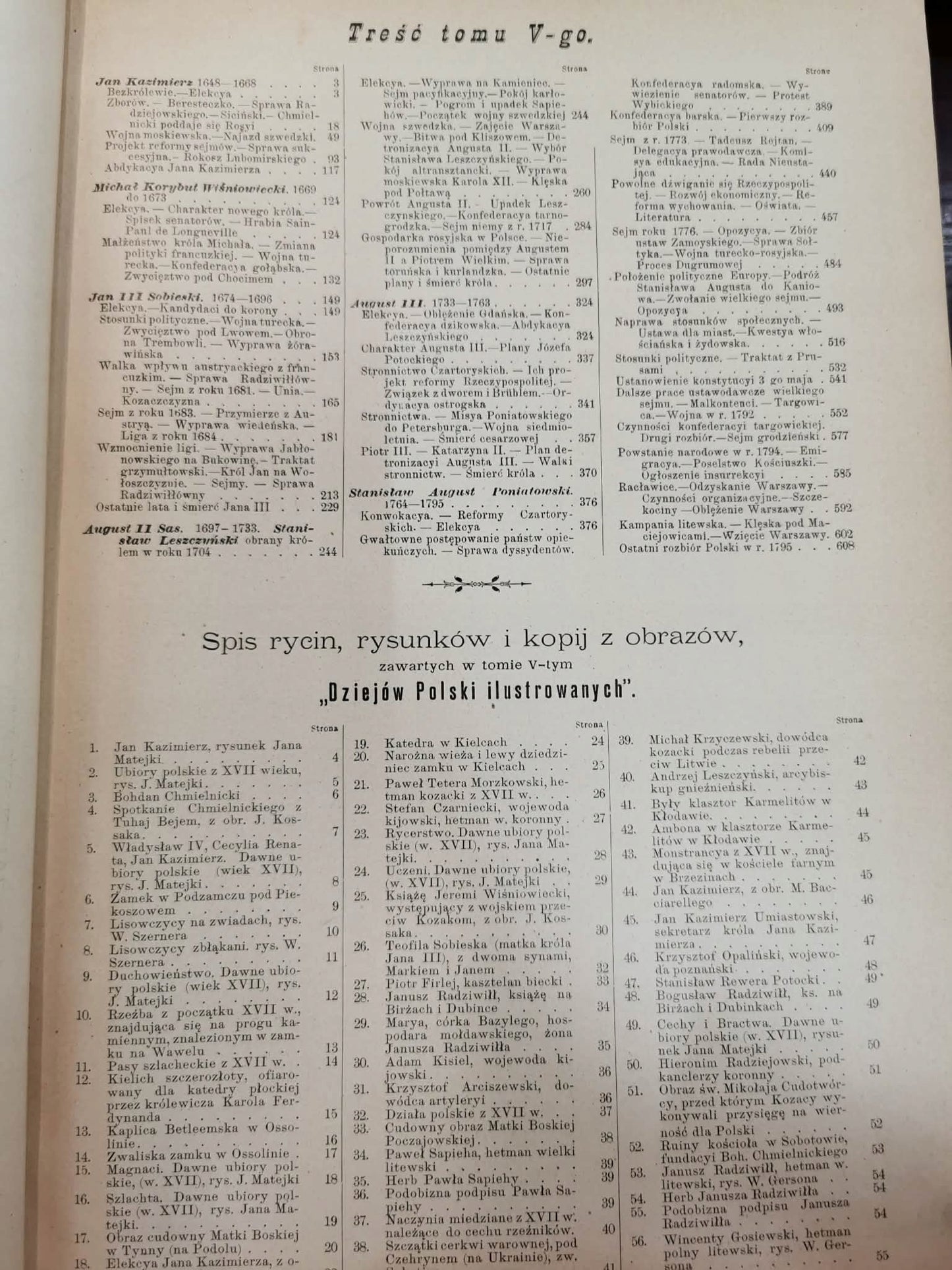Dzieje Polski Ilustrowane t., prof. dr August Sokołowski [1900]