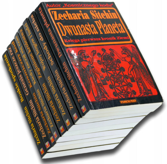 Kroniki Ziemi t. 1-5 + Boskie Spotkania i Genesis jeszcze raz, Z. Sitchin