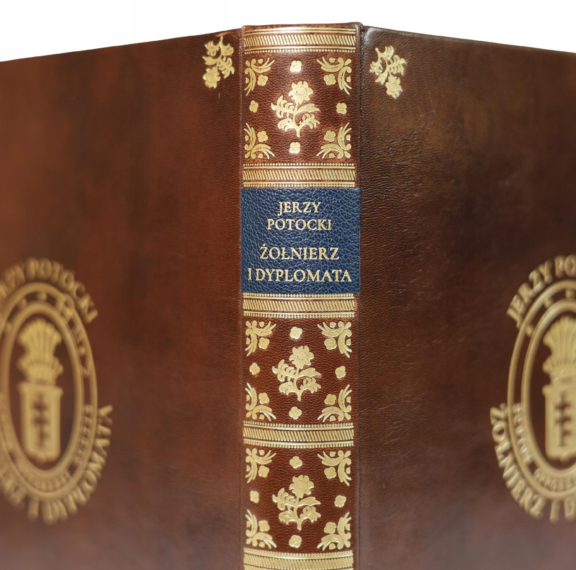 Potocki Jerzy Żołnierz i dyplomata Pamiętnik [oprawa D. Świątkowskiej]