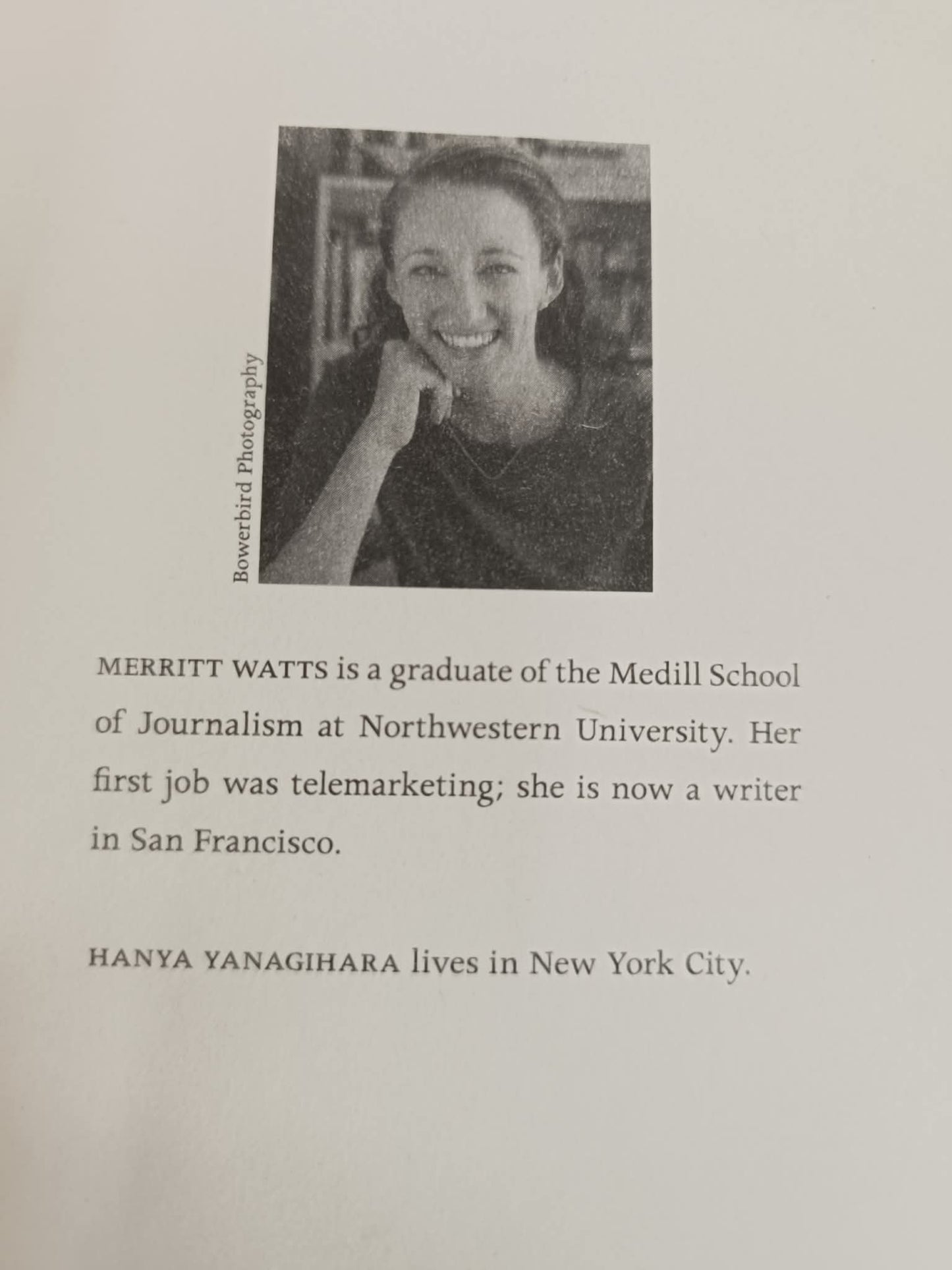 First Jobs, Merritt Watts