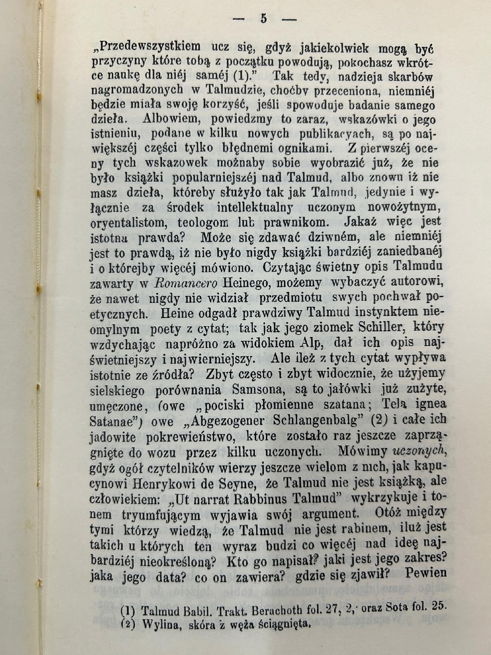 Talmud - przełożył i objaśnieniami uzupełnił Izaak Kramstück [reprint]