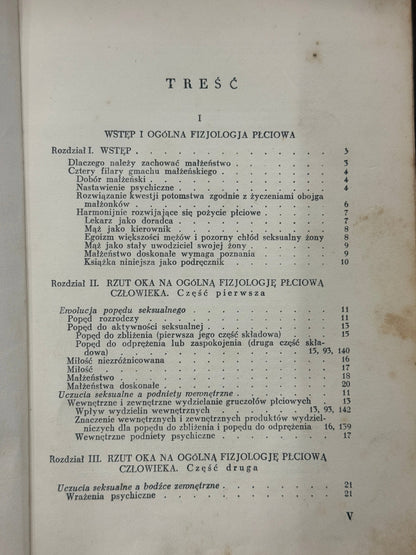 Małżeństwo doskonałe, jego fizjologja i technika Th. H. van de Velde [1935]