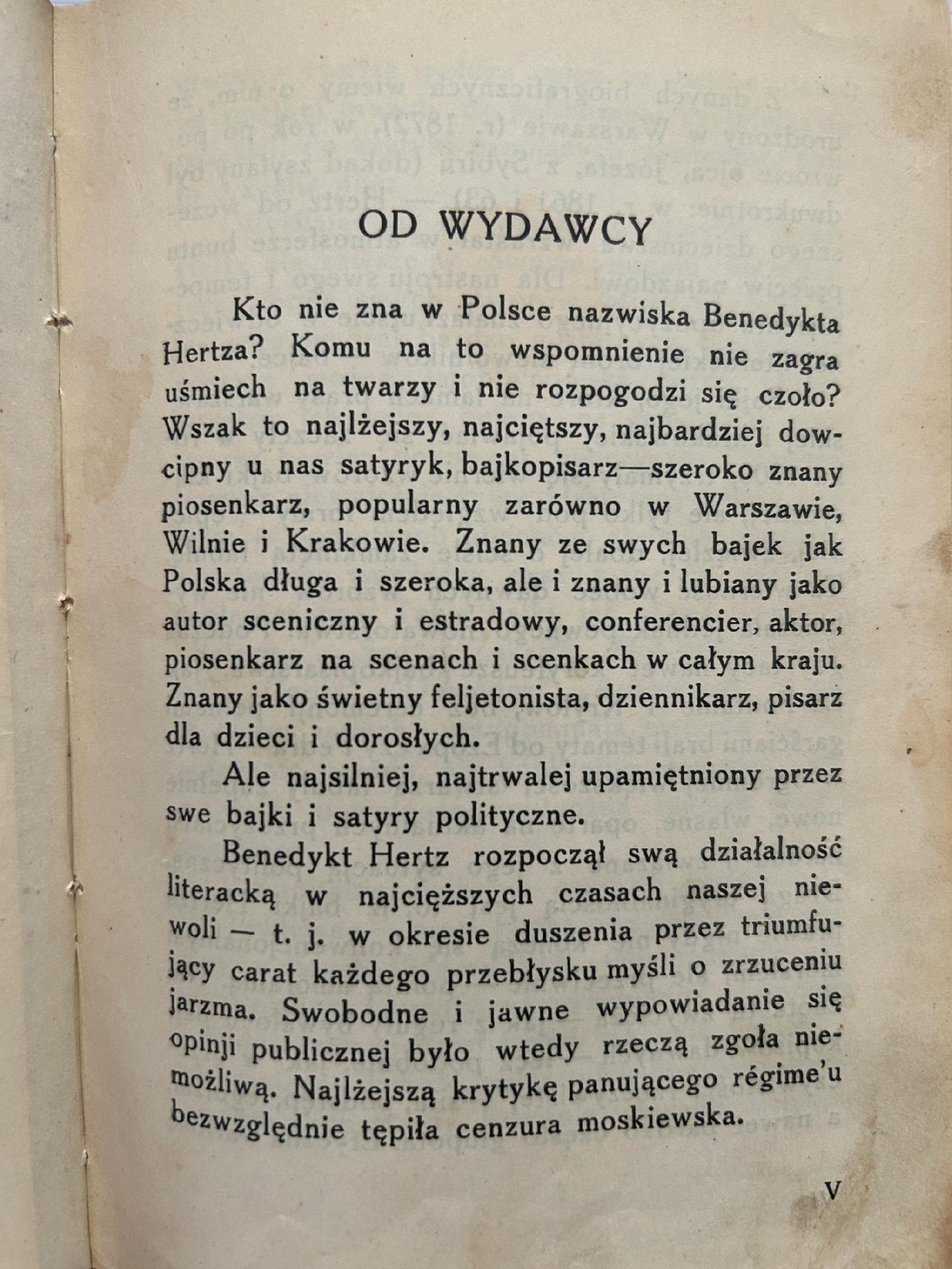 Żarty nie na żarty. Bajki, satyry i piosenki - Benedykt Hertz