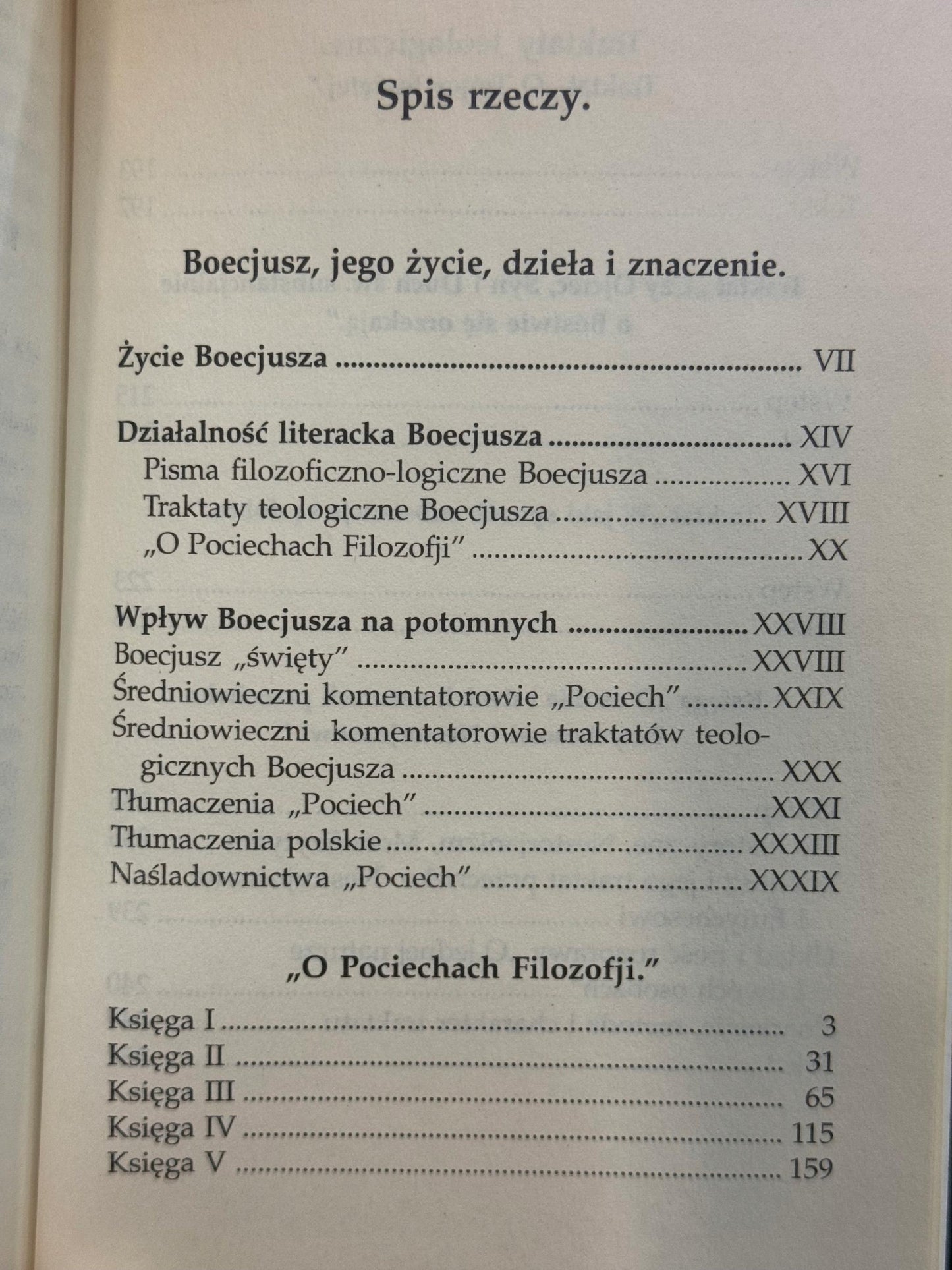 O pociechach filozofii Boecjusz [Arcydzieła Wielkich Myślicieli]