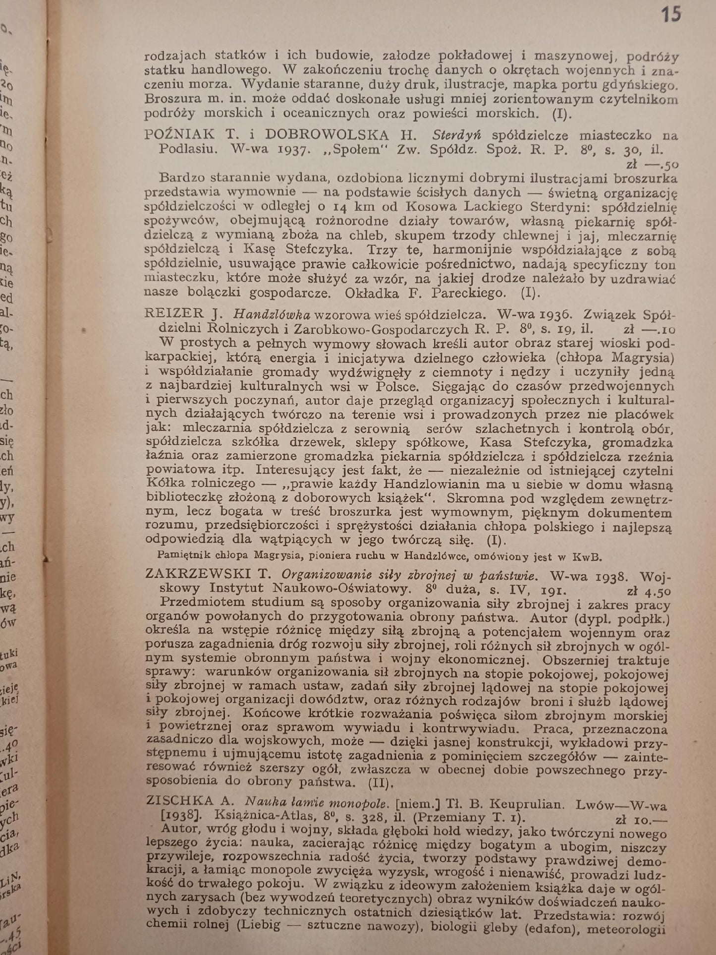 Przewodnik Literacki i Naukowy Rok I nr 1-5, Rok II nr 1-3 [1938 / 1939]