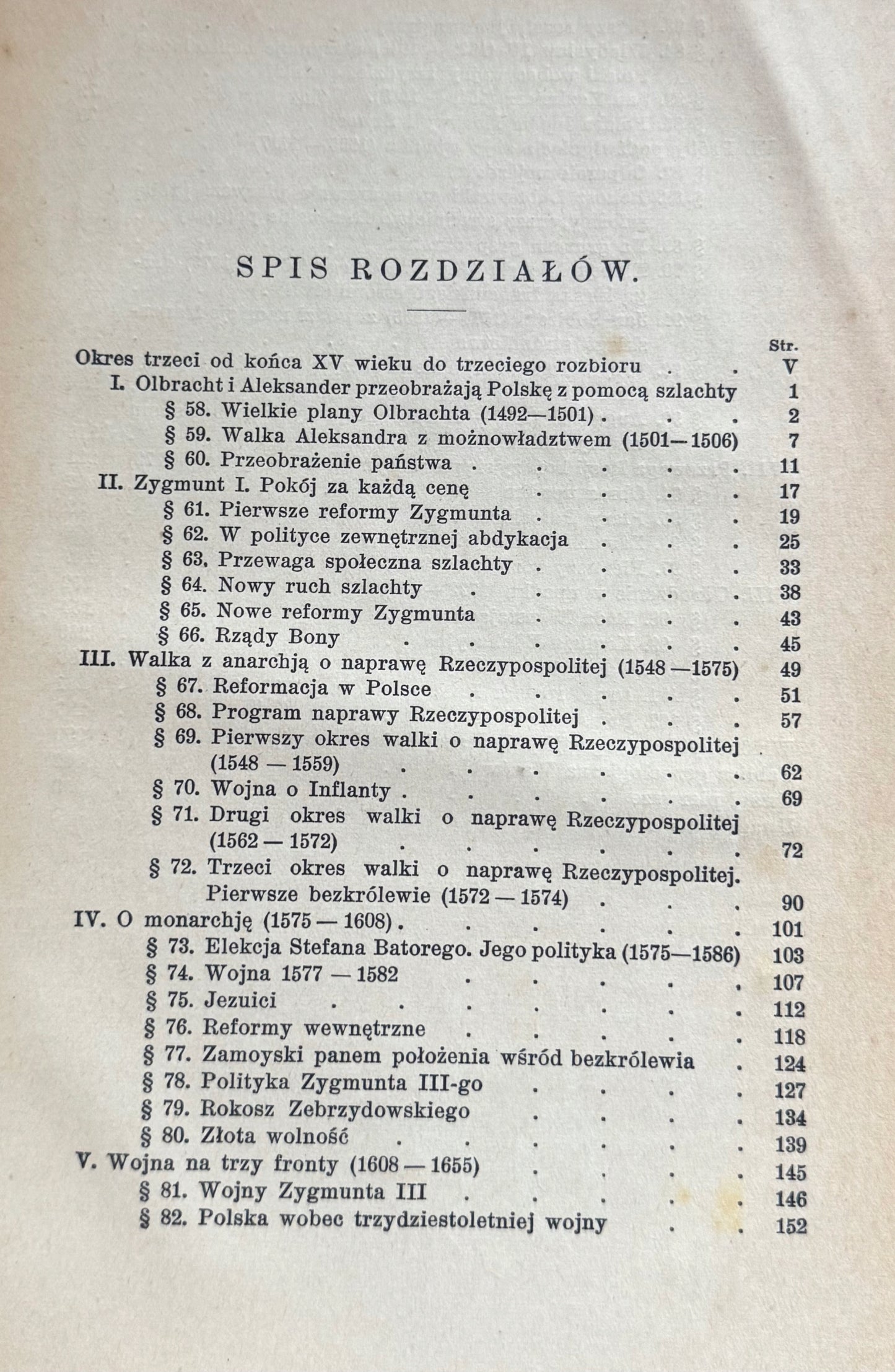 Dzieje Polski w zarysie Tom II Michał Bobrzyński [1927]