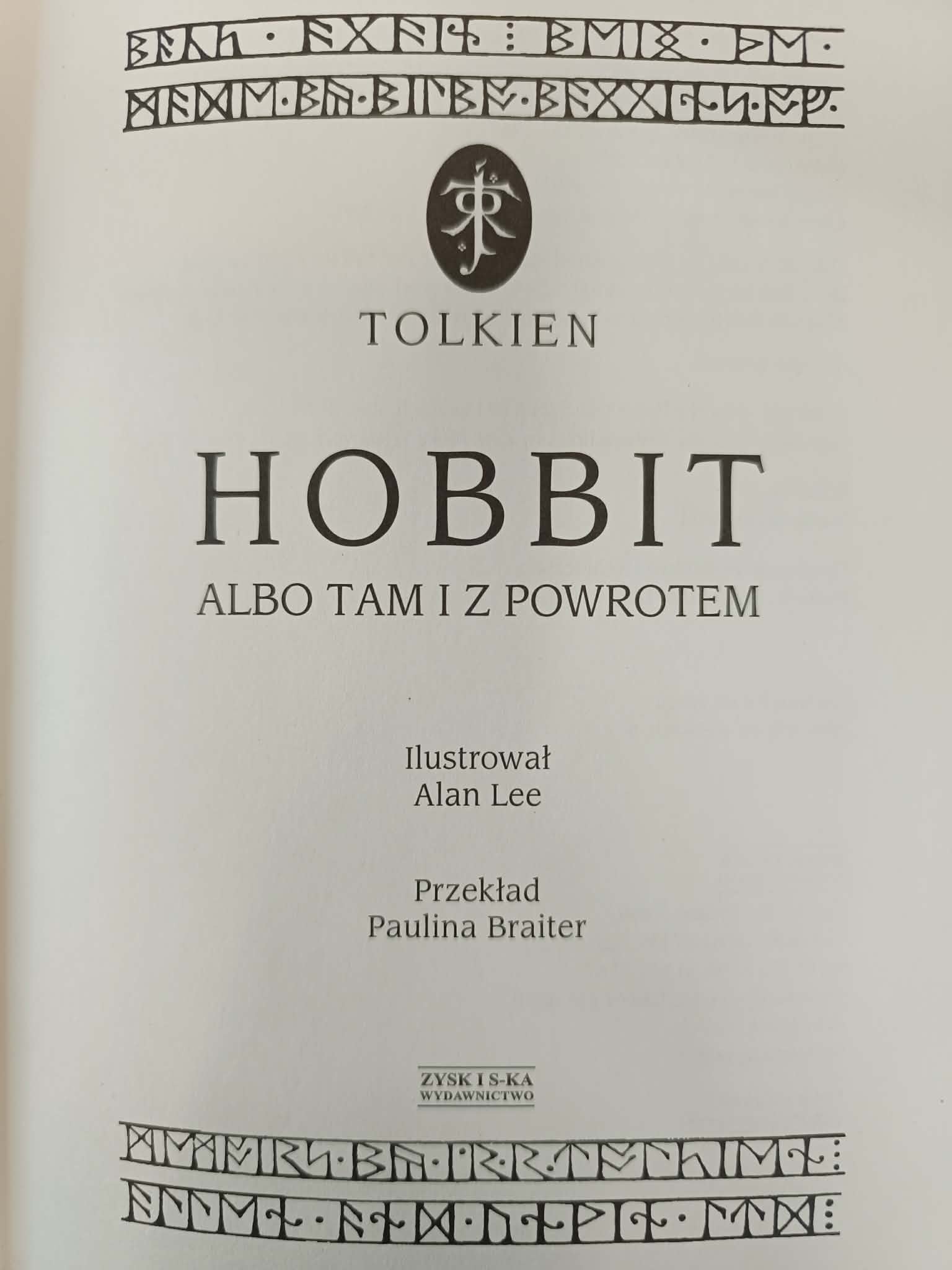 J.R.R. Tolkien, Hobbit albo tam i z powrotem [książka na prezent]