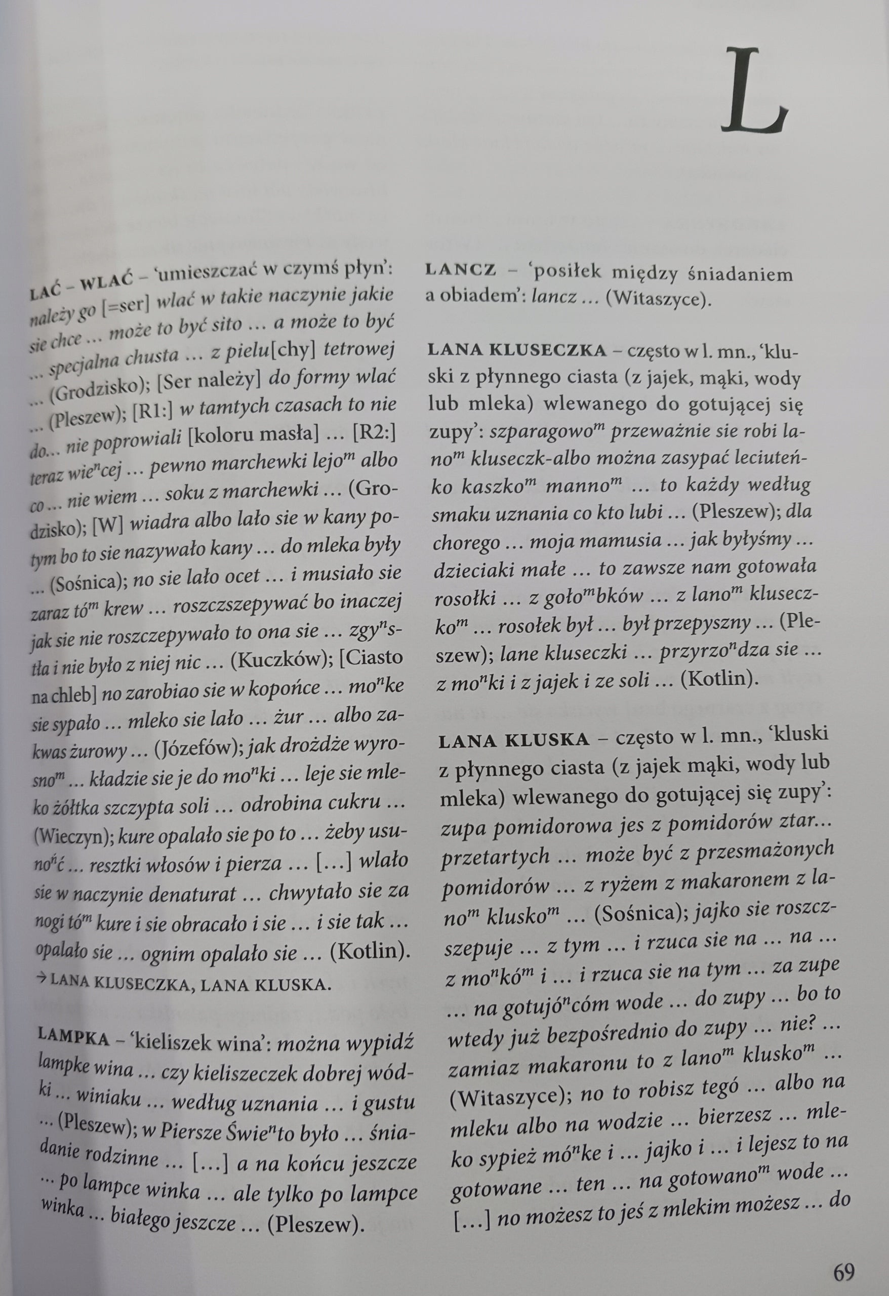 W kuchni u pleszewian. Słownik języka i kultury mieszkańców... P. zbiorowa
