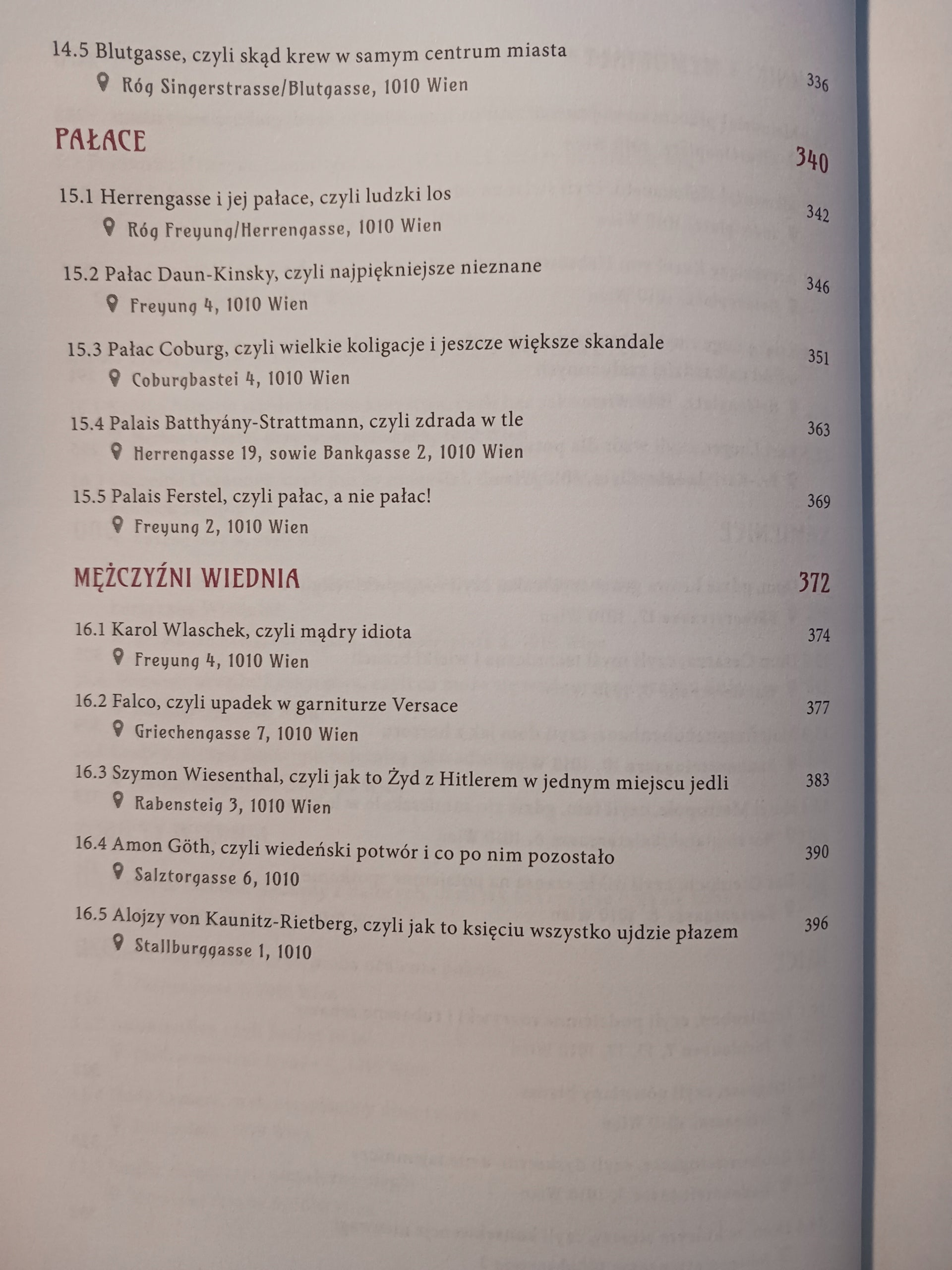 Nieprzewodnik, czyli wiedeńskie dyrdymały Anna Hofstätter, Elwira Rudecka