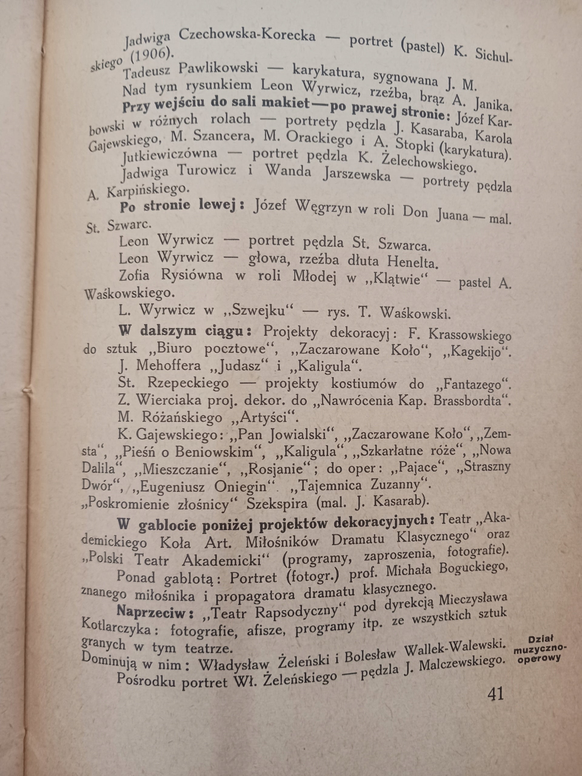 Wystawa historyczna Muzeum Krakowskiego [1949][okładka Witold Chomicz]