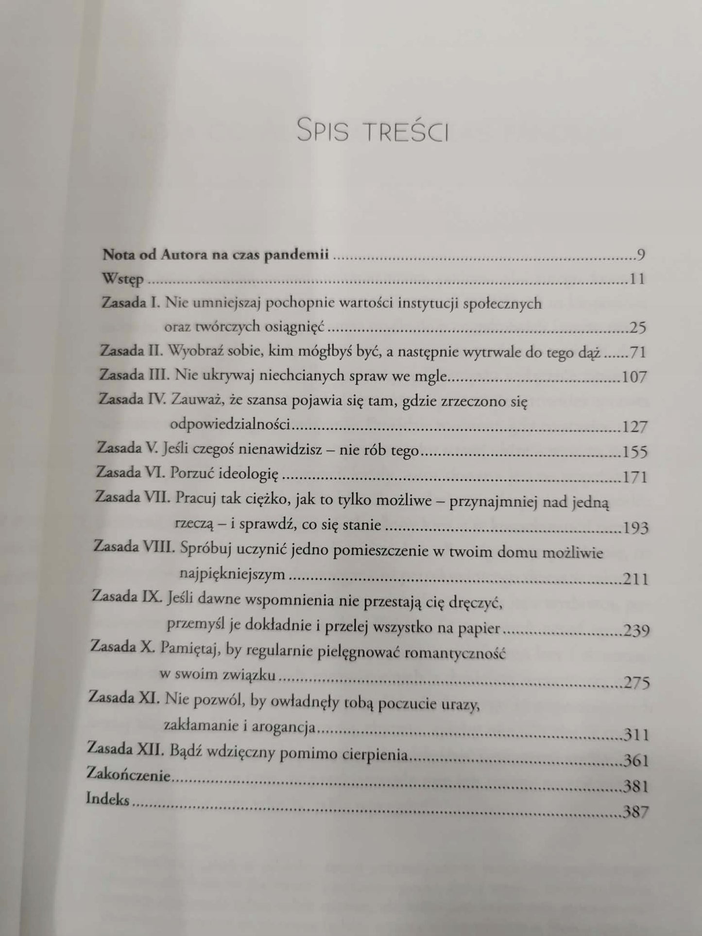 Jordan B. Peterson, 12 życiowych zasad + Poza porządek