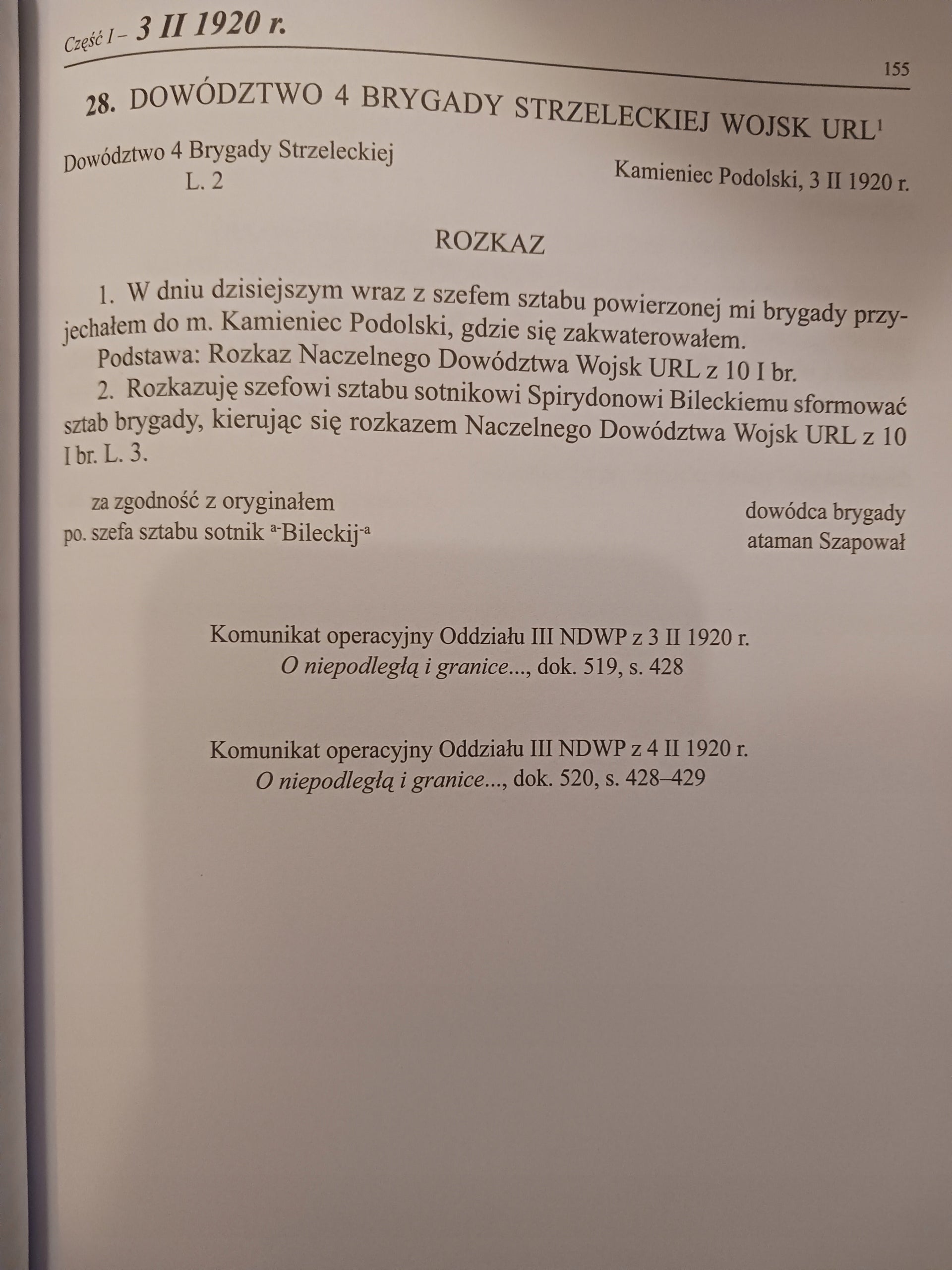 Bitwa o Ukrainę 1920. Dokumenty operacyjne 3 tomy w 4 vol.