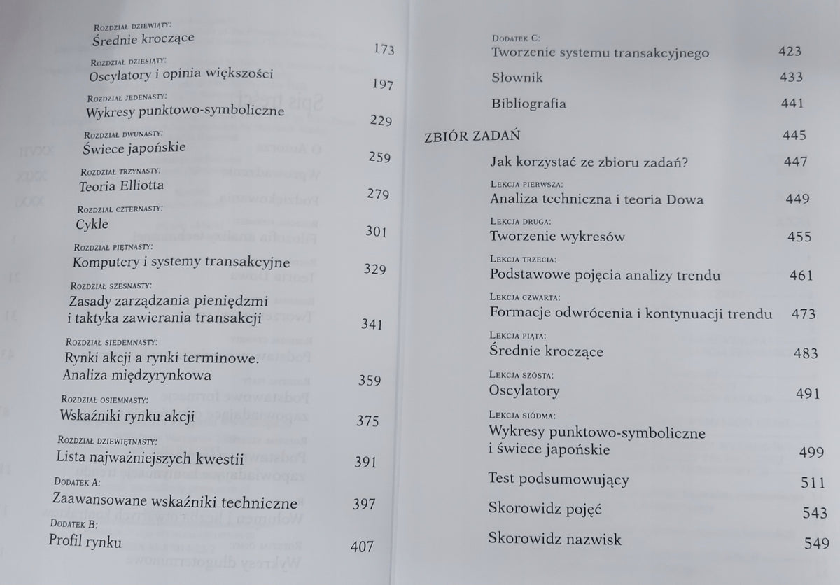 Analiza techniczna rynków finansowych John J. Murphy