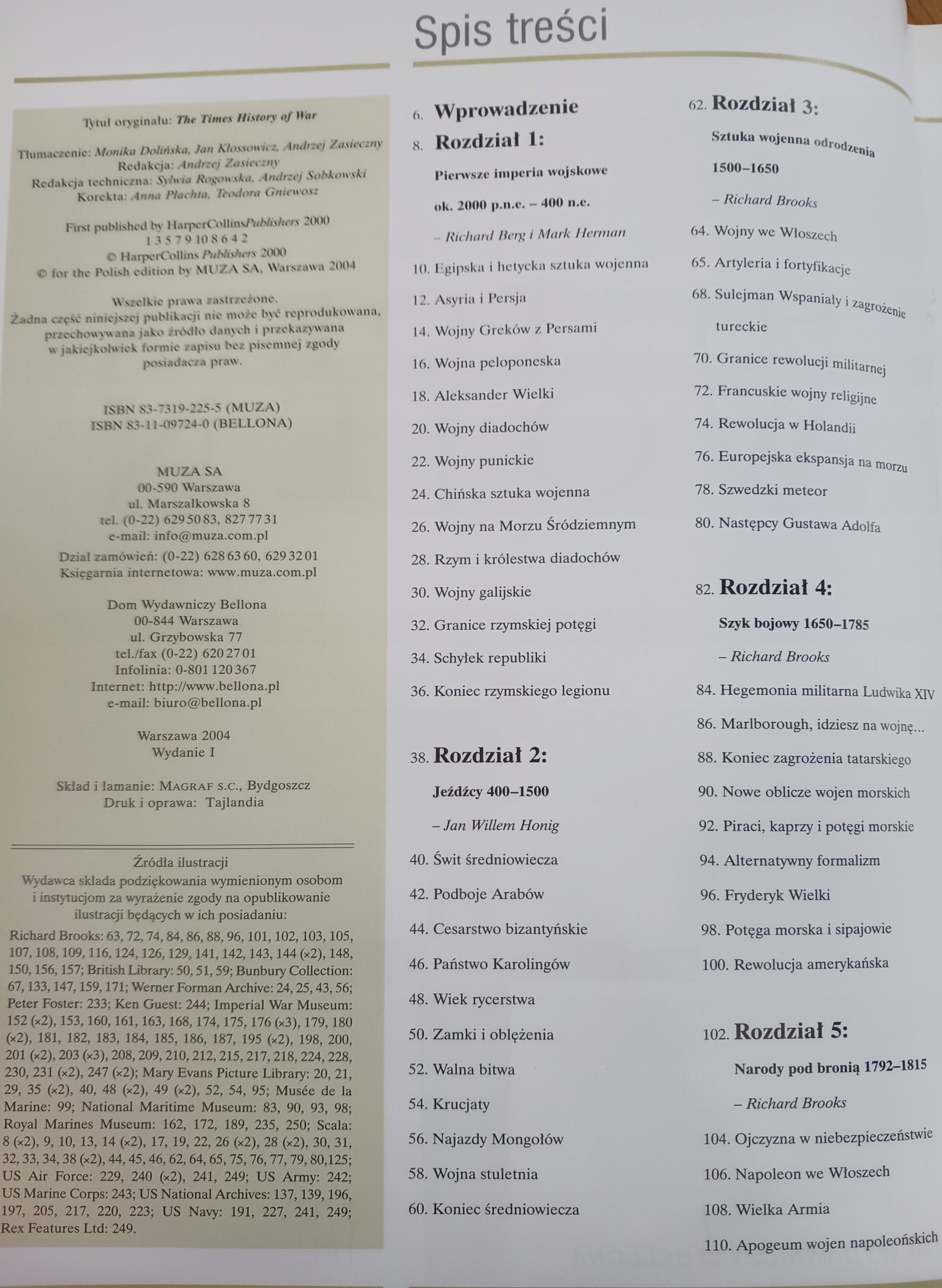 Historia wojen Ilustrowana historia sztuki wojennej świata Michael E.Haskew