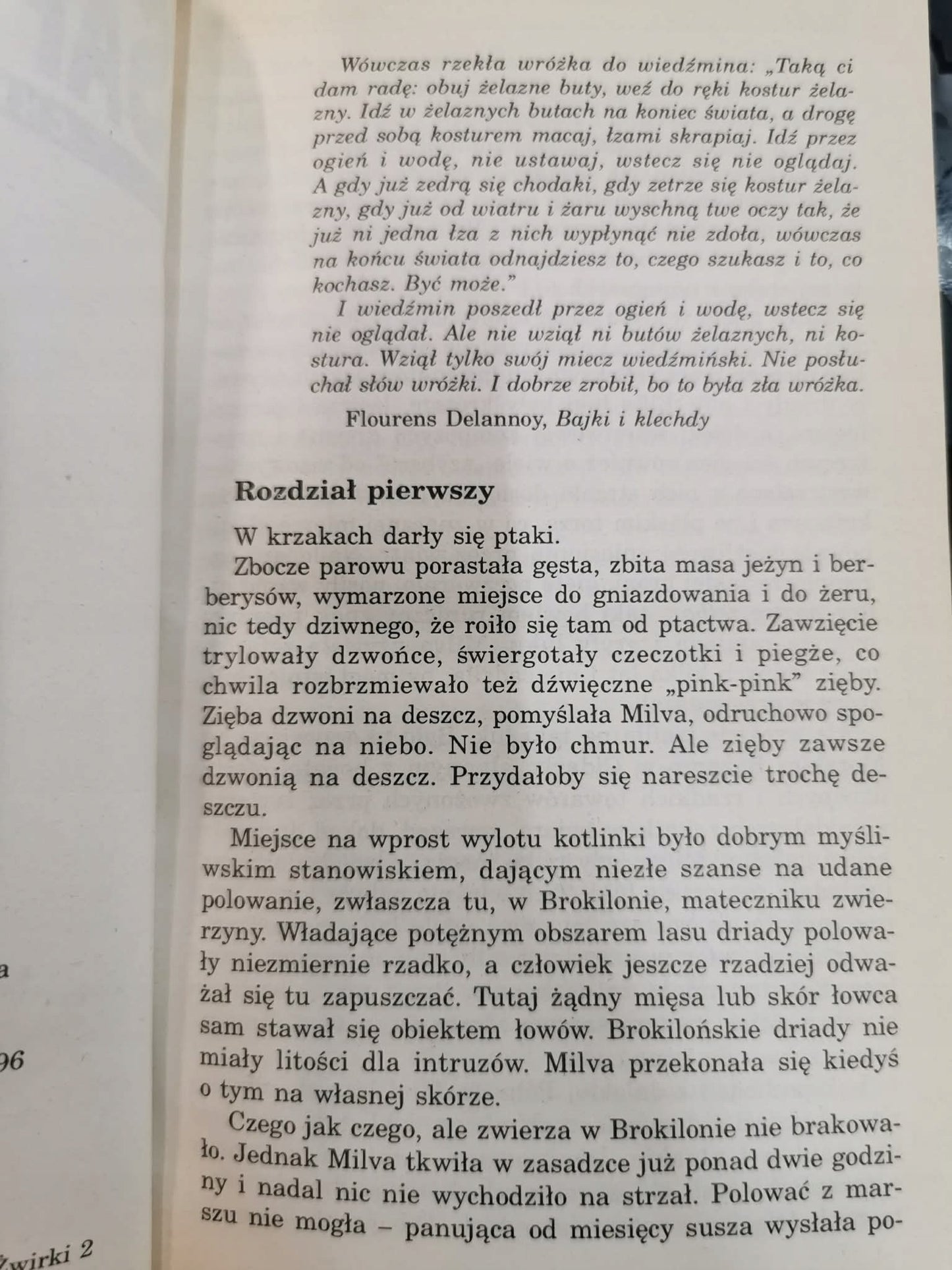 Chrzest ognia, Andrzej Sapkowski [pierwsze wydanie 1996]