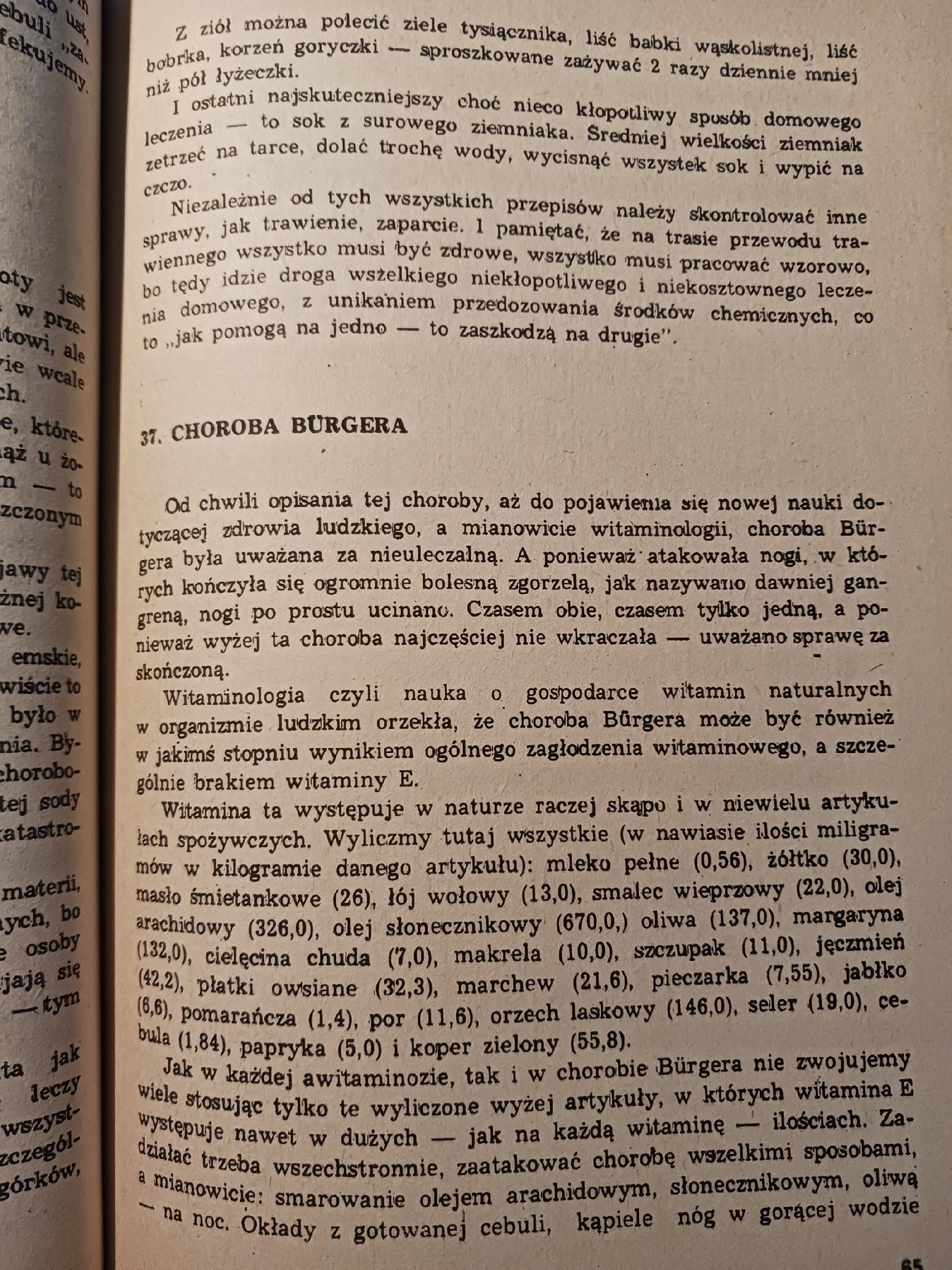 Poradnik zielarza Witold Poprzęcki + notatki