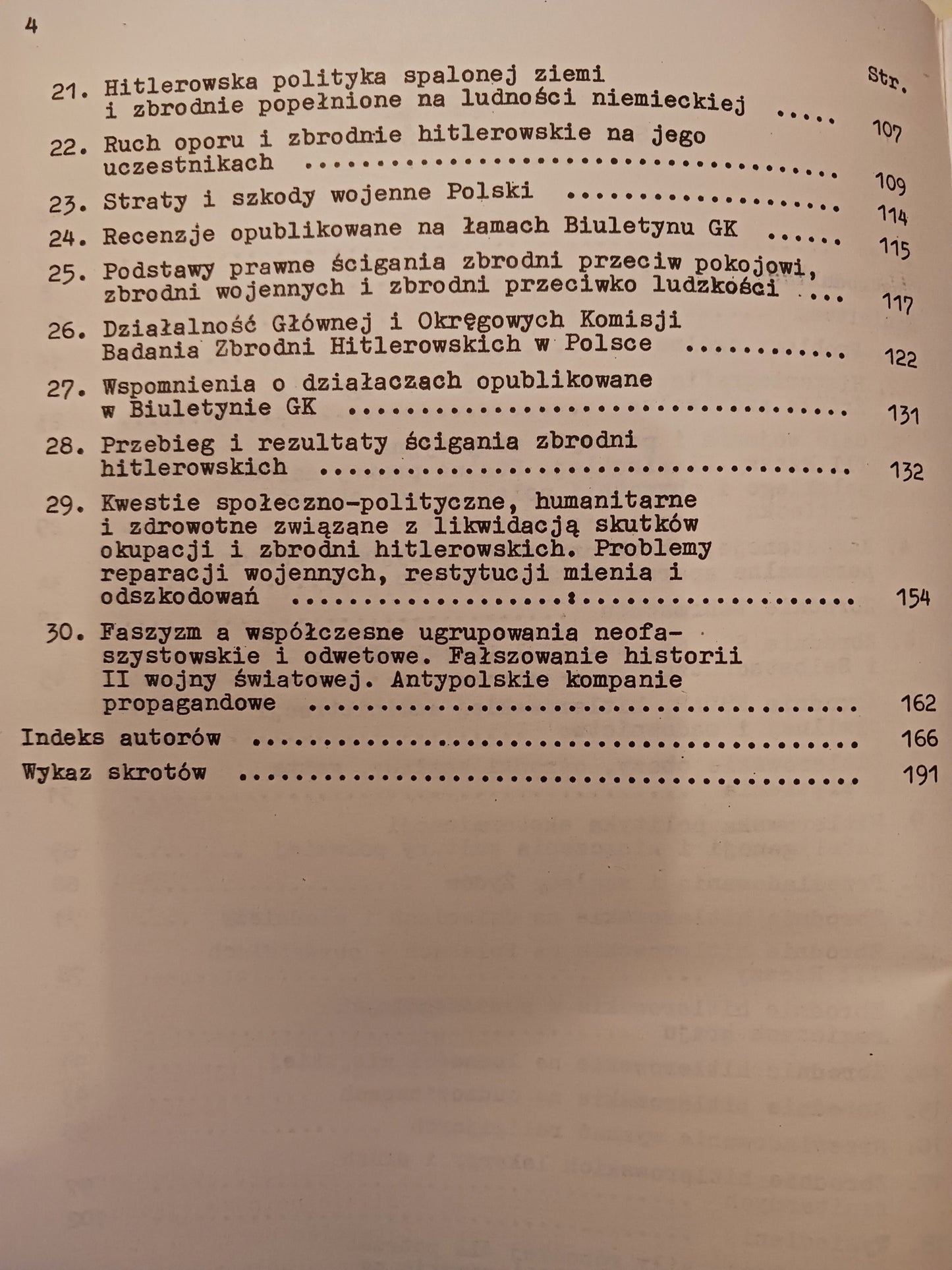 Publikacje Głównej Komisji Badania Zbrodni Hitlerowskich w Polsce 1945-1982
