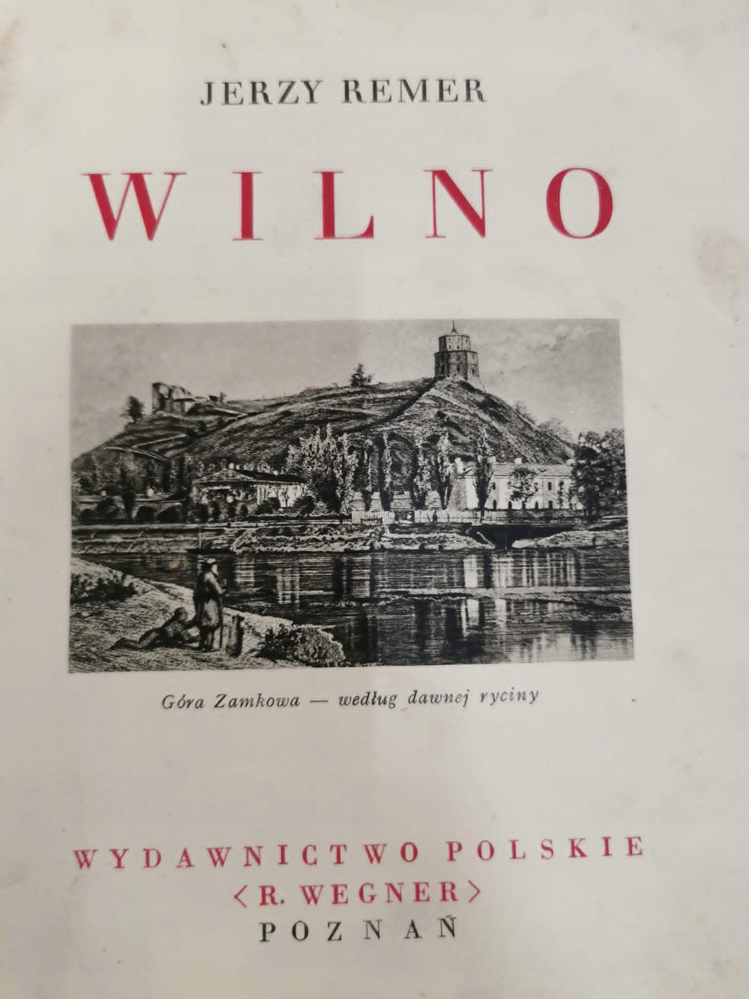 Wilno, Jerzy Remer [1936]