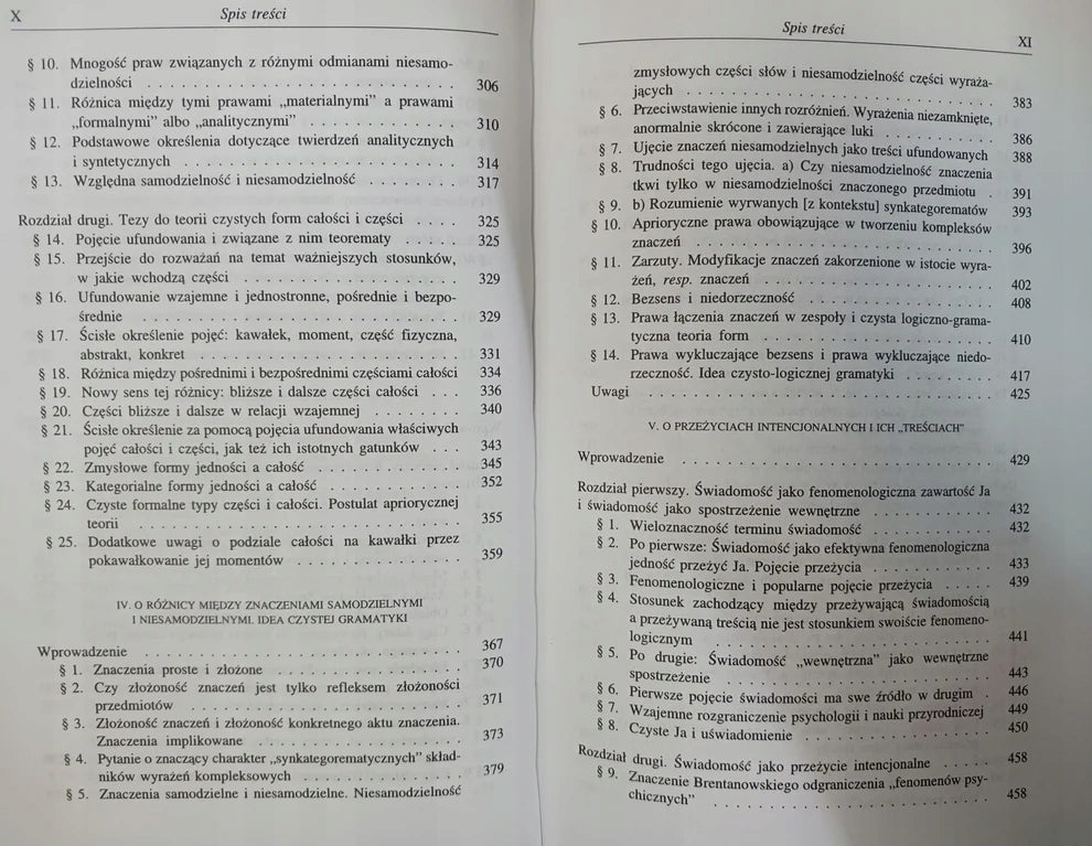 Badania logiczne - Edmund Husserl Komplet!