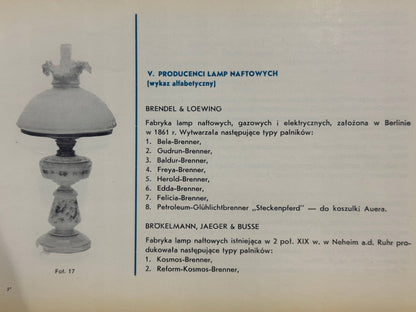 Lampy naftowe ze zbiorów Muzeum Okręgowego w Koninie [mały nakład]