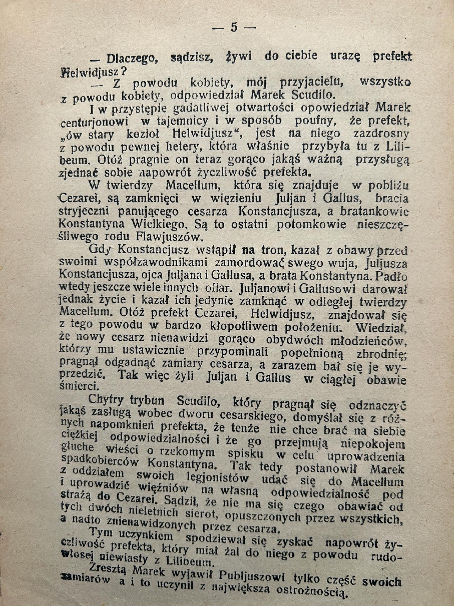 Juljan Apostata. Powieść - Dymitr Mereżkowski [1928 r.]
