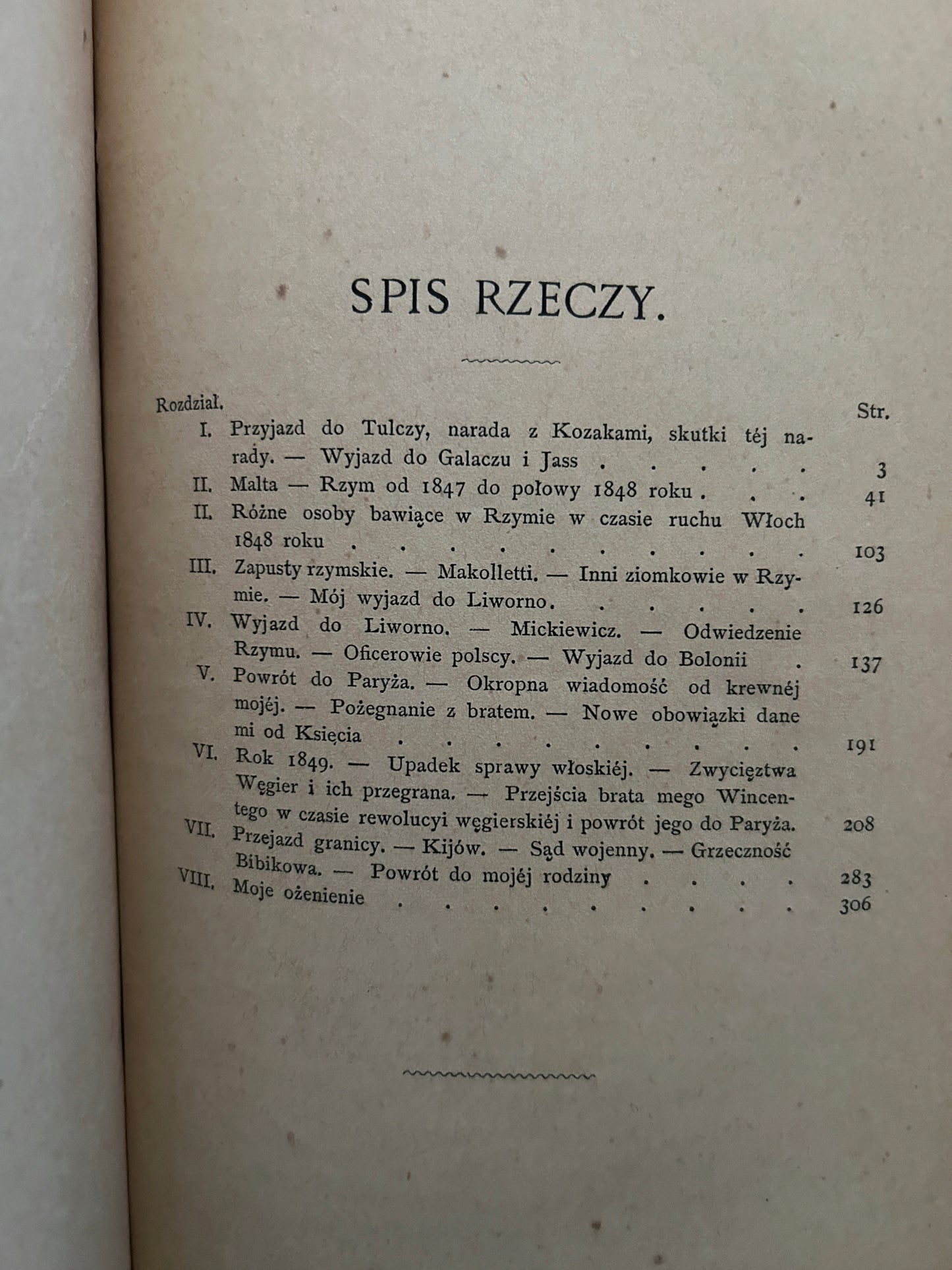 Wspomnienia z mojego życia Tom I-II - Michał Budzyński [1880 r.]