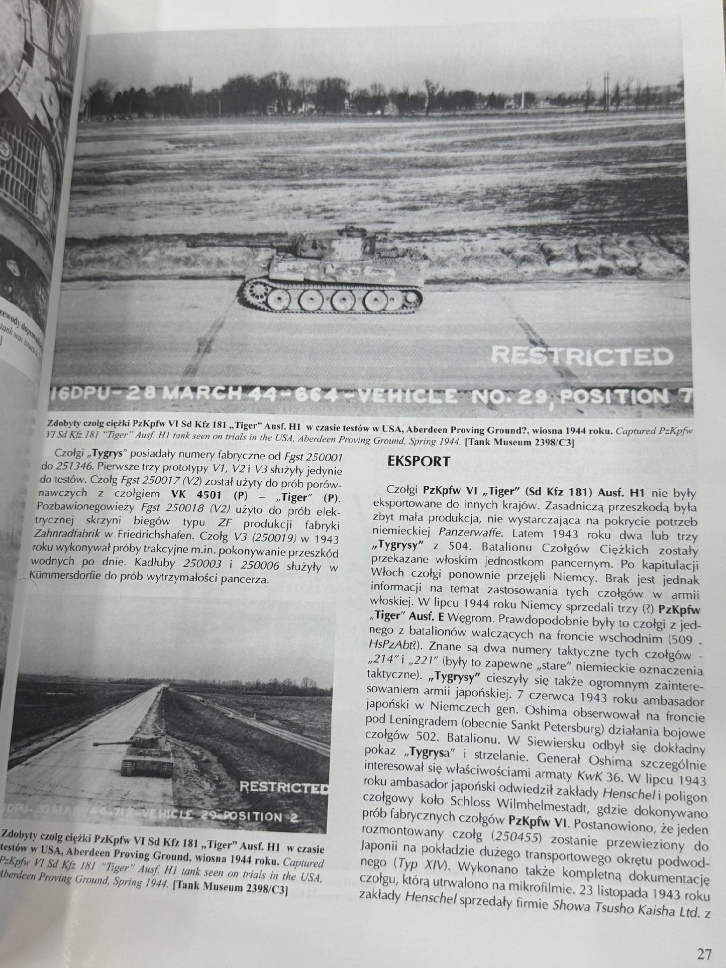 Tiger vol 1 Nr 74 Praca zbiorowa