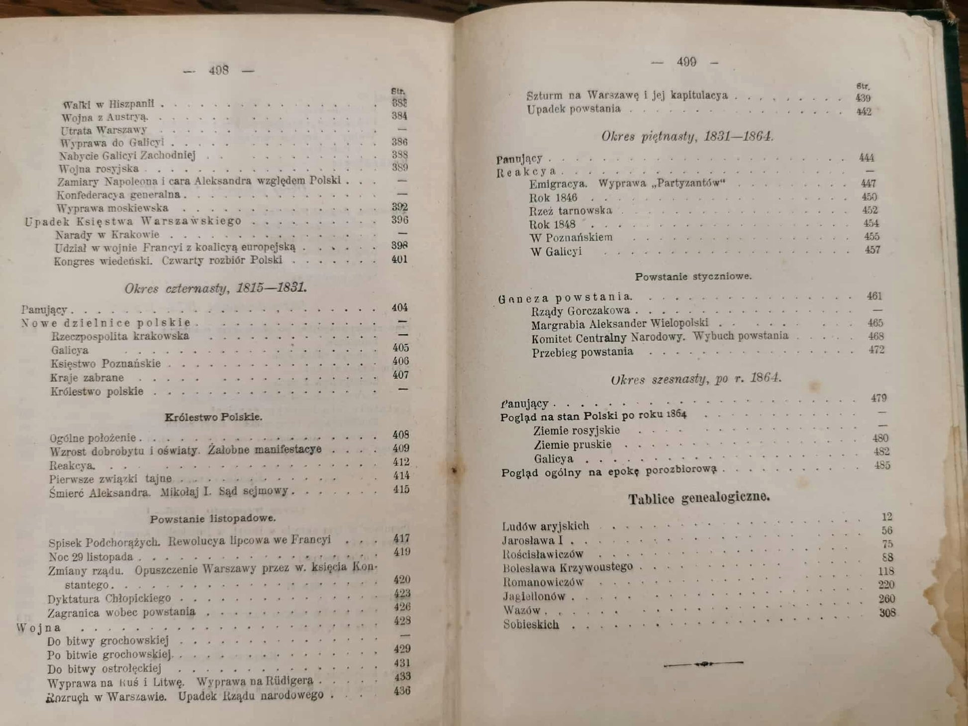 Dzieje Narodu Polskiego w zarysie, dr. Anatol Lewicki [Warszawa 1904]