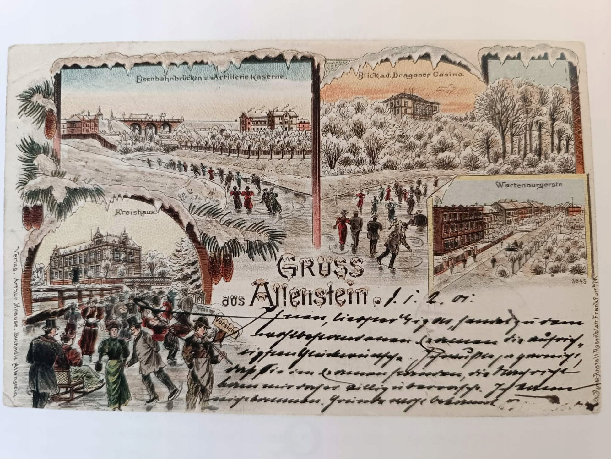 Wojciech Kujawski Łyna - Wadąg. Szlak wodny/ Ein Wasserweg Ilustrowany