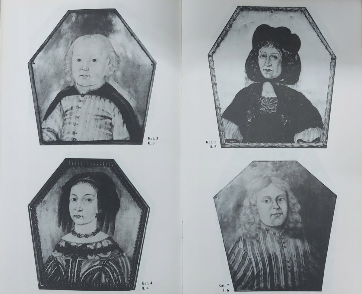 Portrety trumienne tablice inskrypcyjne i herbowe XVII-XVIII