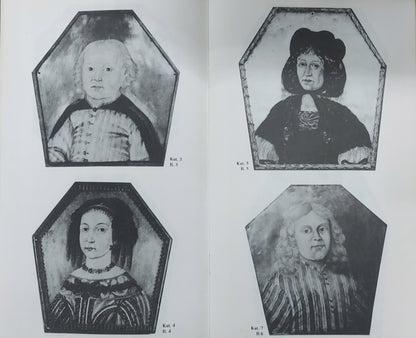 Portrety trumienne tablice inskrypcyjne i herbowe XVII-XVIII
