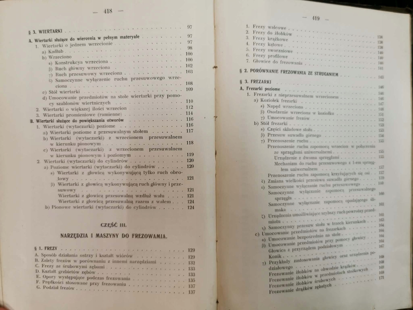 Obrabiarki do metali, Edward Herzberg [Lwów 1917]