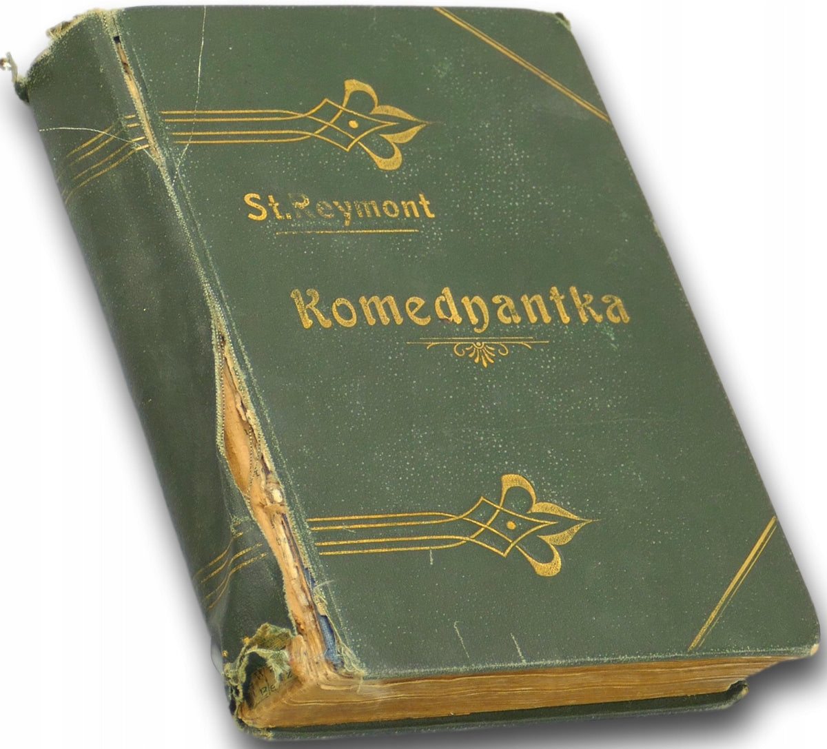 Komedyantka. Powieść - Władysław S. Reymont [1903 r., oprawa J. Pozowski]