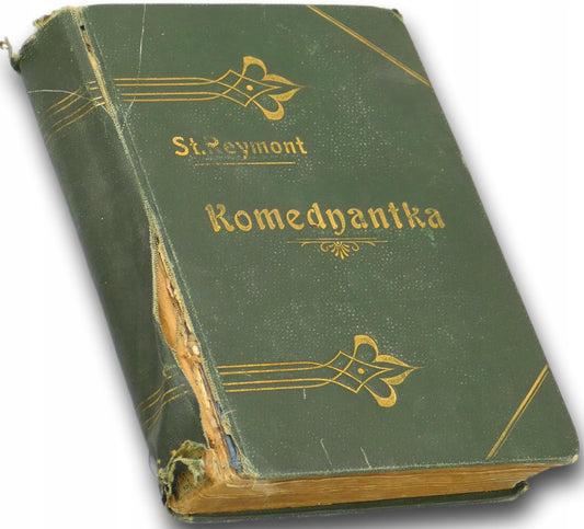 Komedyantka. Powieść - Władysław S. Reymont [1903 r., oprawa J. Pozowski]
