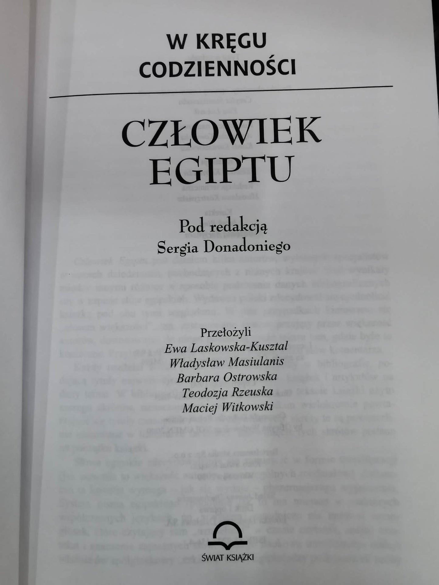 Zestaw 3 książek W kręgu codzienności:Człowiek Renesansu, Egiptu,Romantyzmu