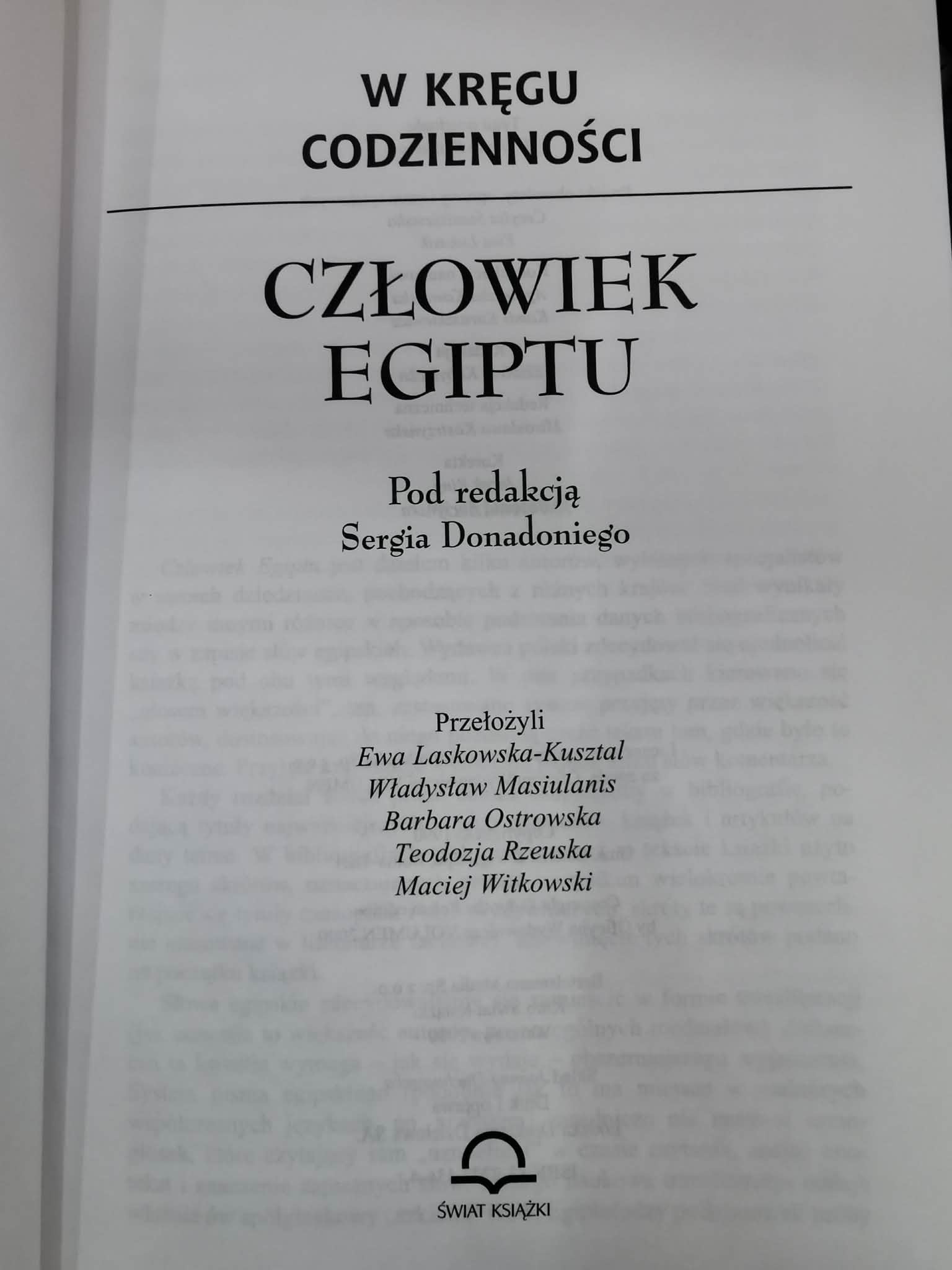 Zestaw 3 książek W kręgu codzienności:Człowiek Renesansu, Egiptu,Romantyzmu