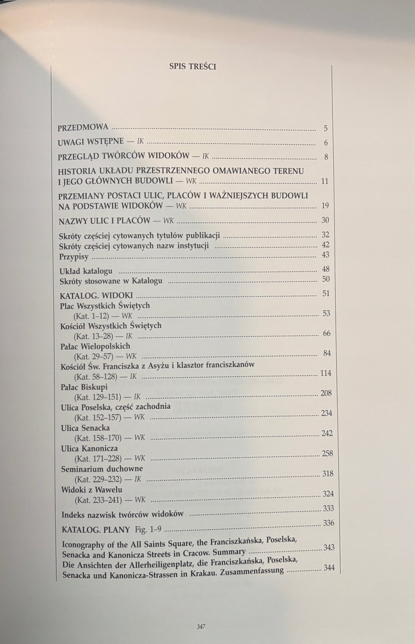 Ikonografia placu Wszystkich Świętych oraz ulic Franciszkańskiej, Poselski