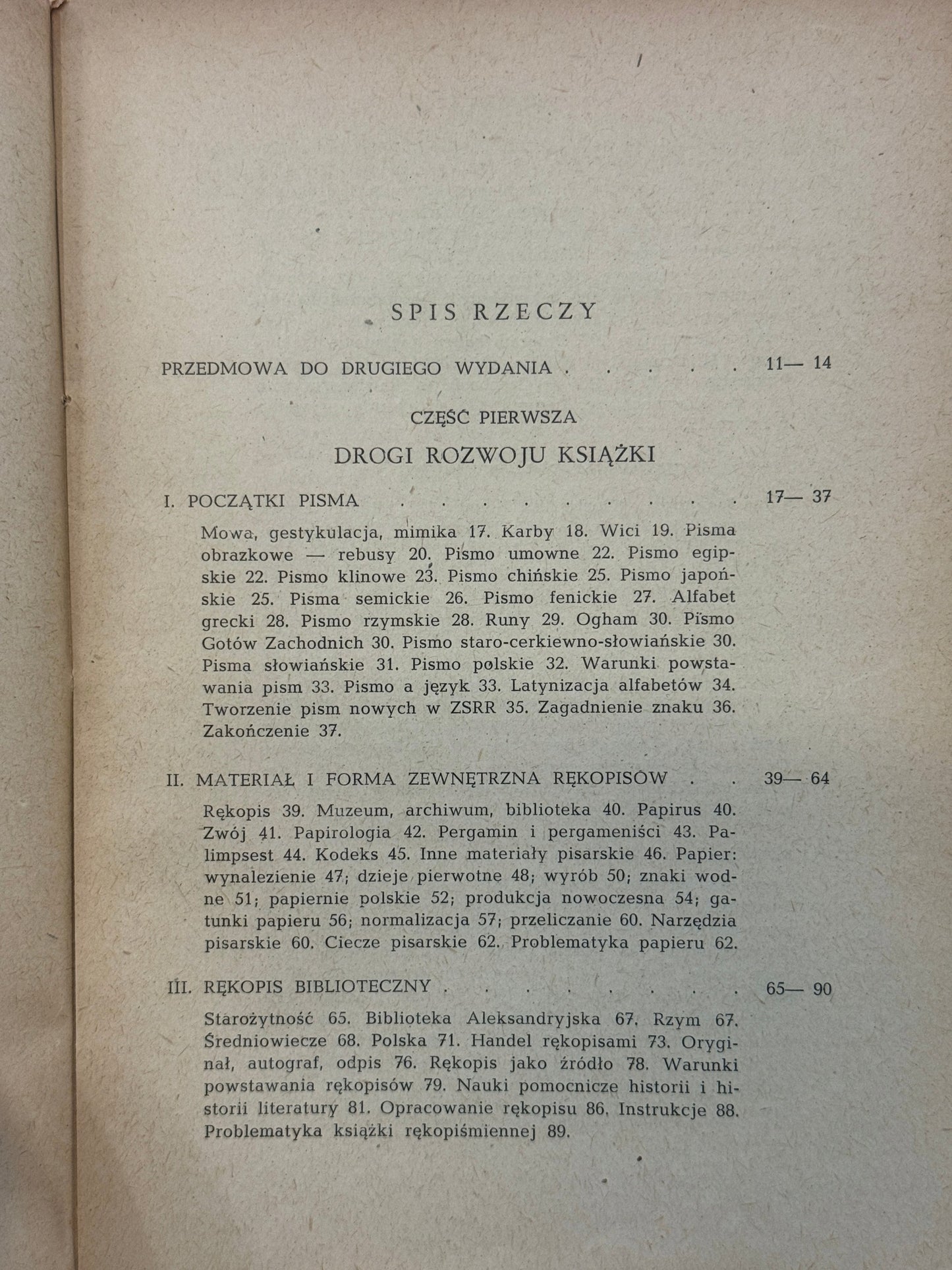Życie książki Jan Muszkowski [Kraków 1951]