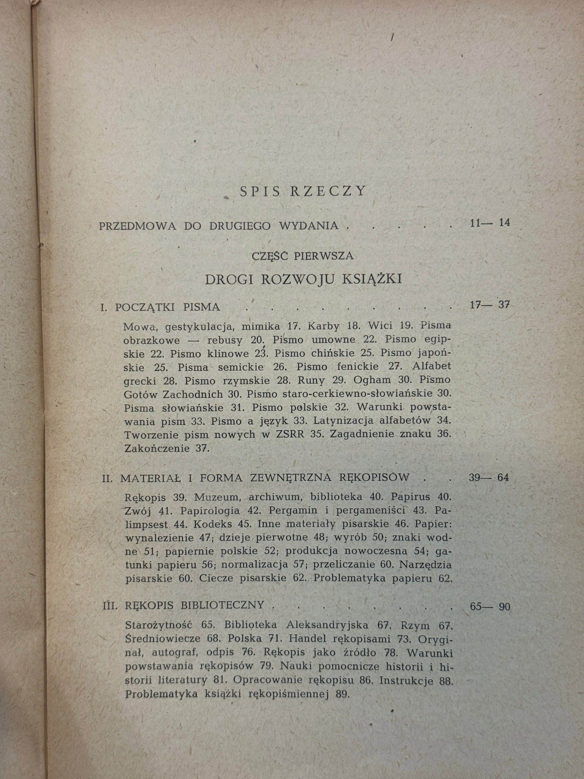 Życie książki Jan Muszkowski [Kraków 1951]