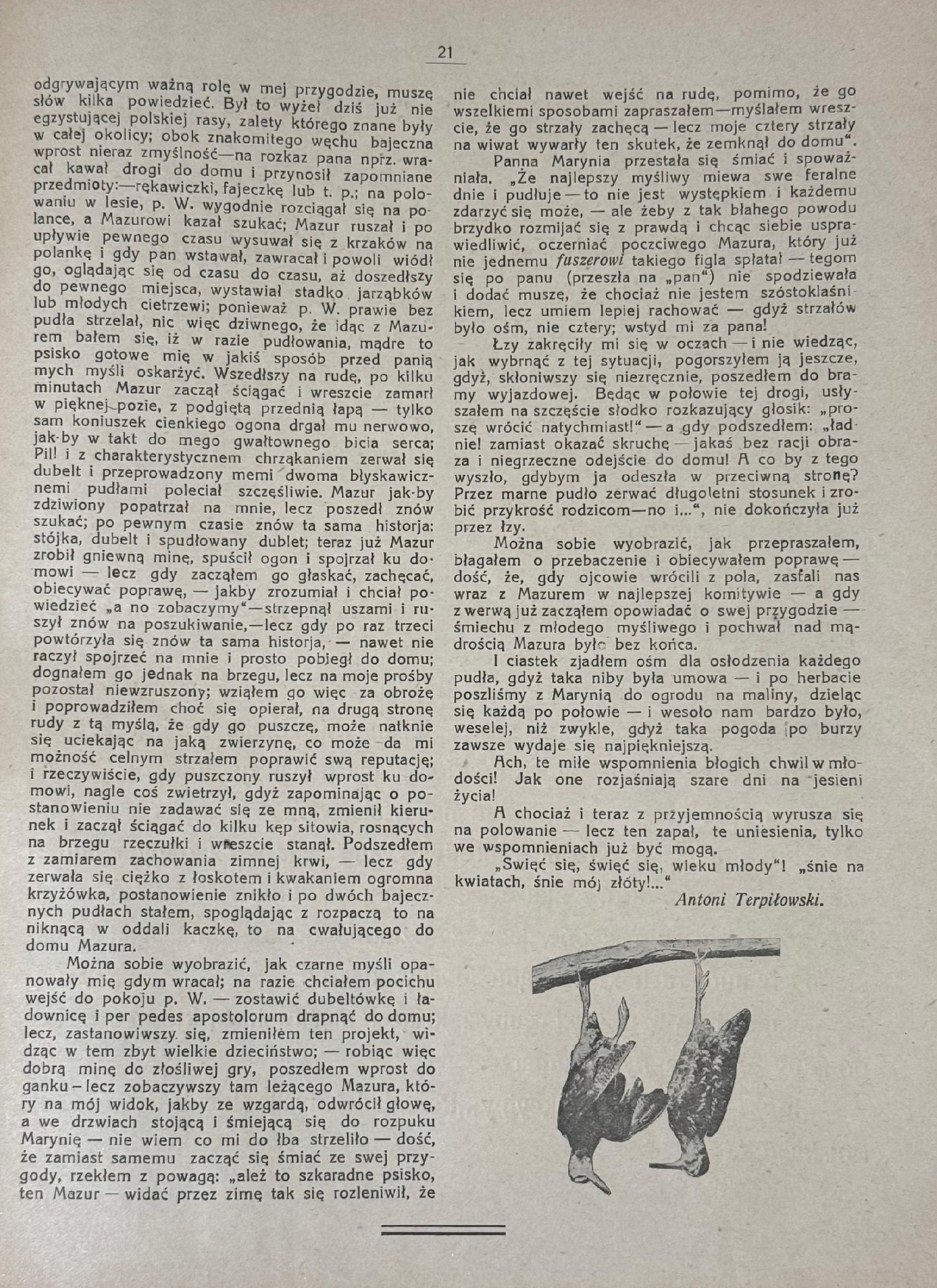 Przegląd Myśliwski i Łowiectwo Polskie [1924][z. 1-20][rzadkie]