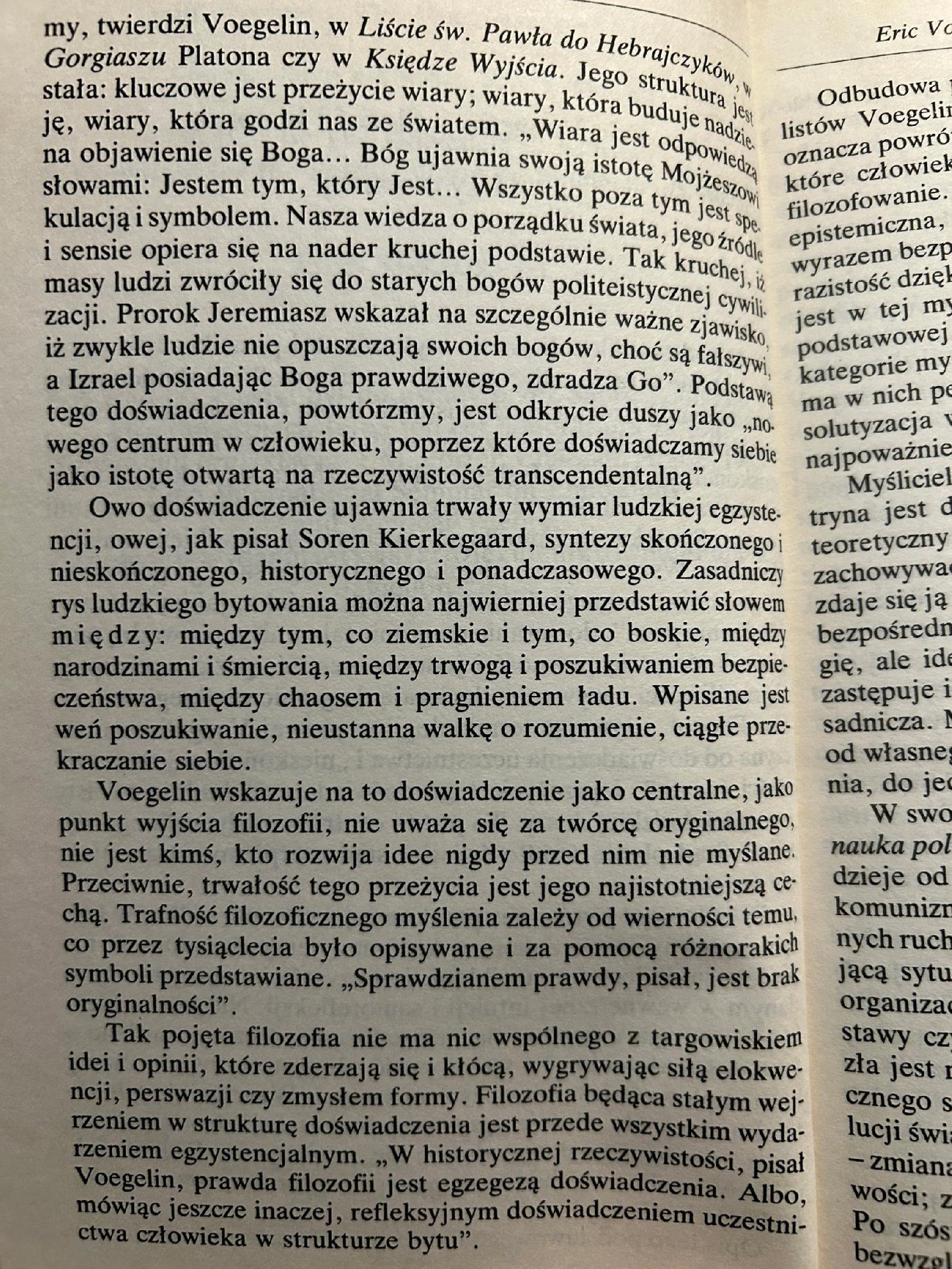 Nowa nauka polityki - Eric Voegelin