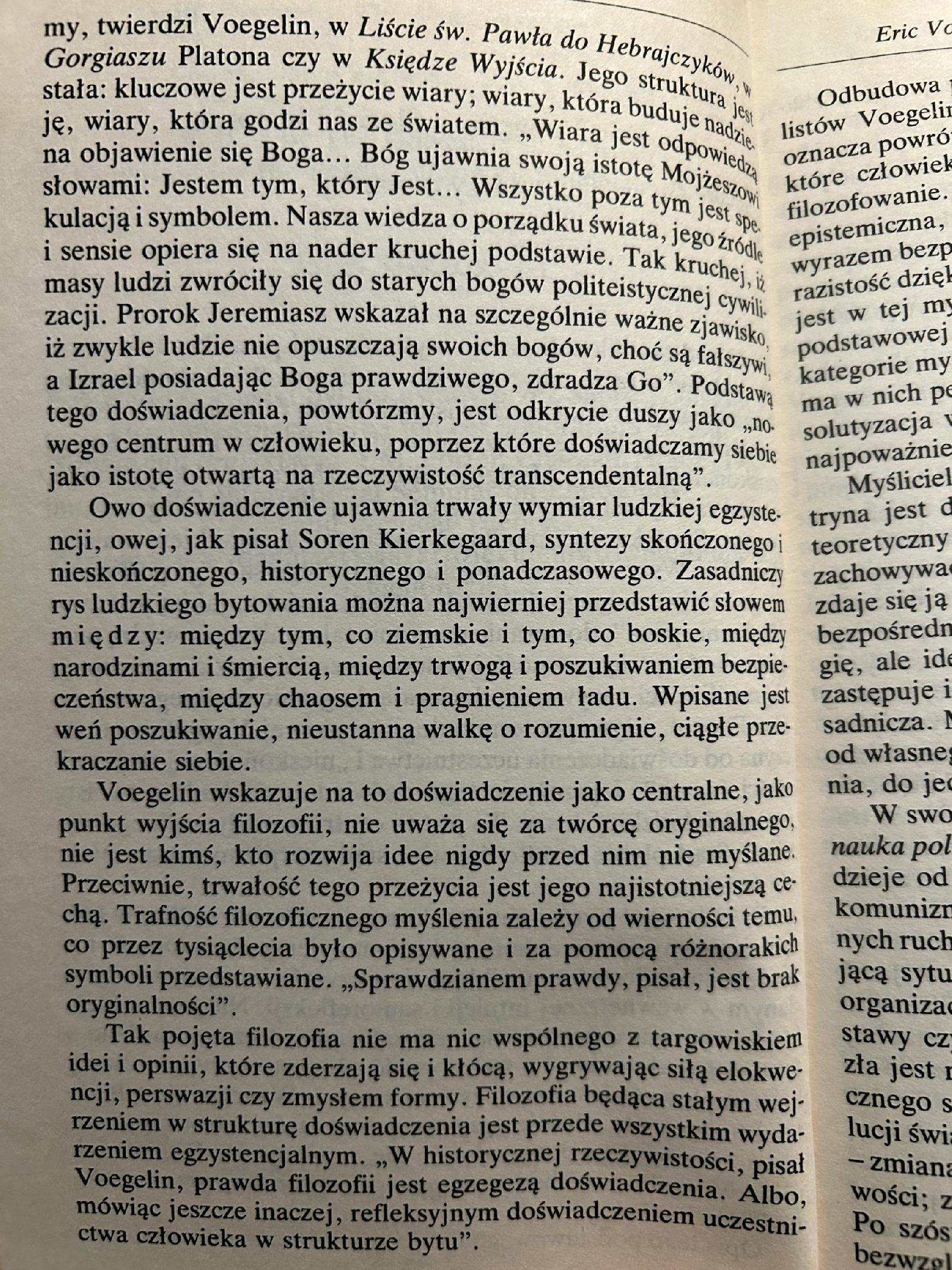 Nowa nauka polityki - Eric Voegelin