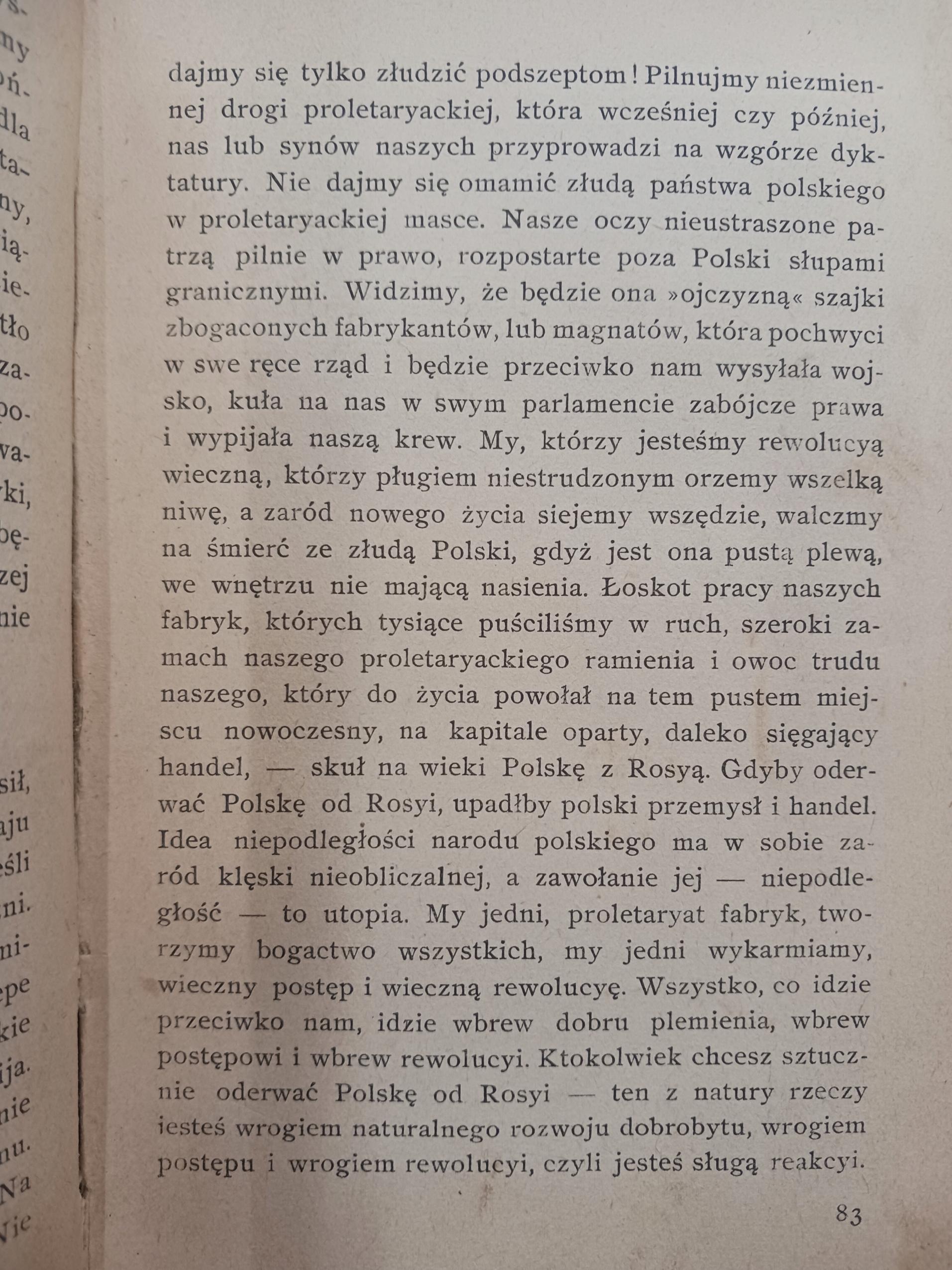 Róża Dramat niesceniczny Stefan Żeromski [wydanie z roku 1923]