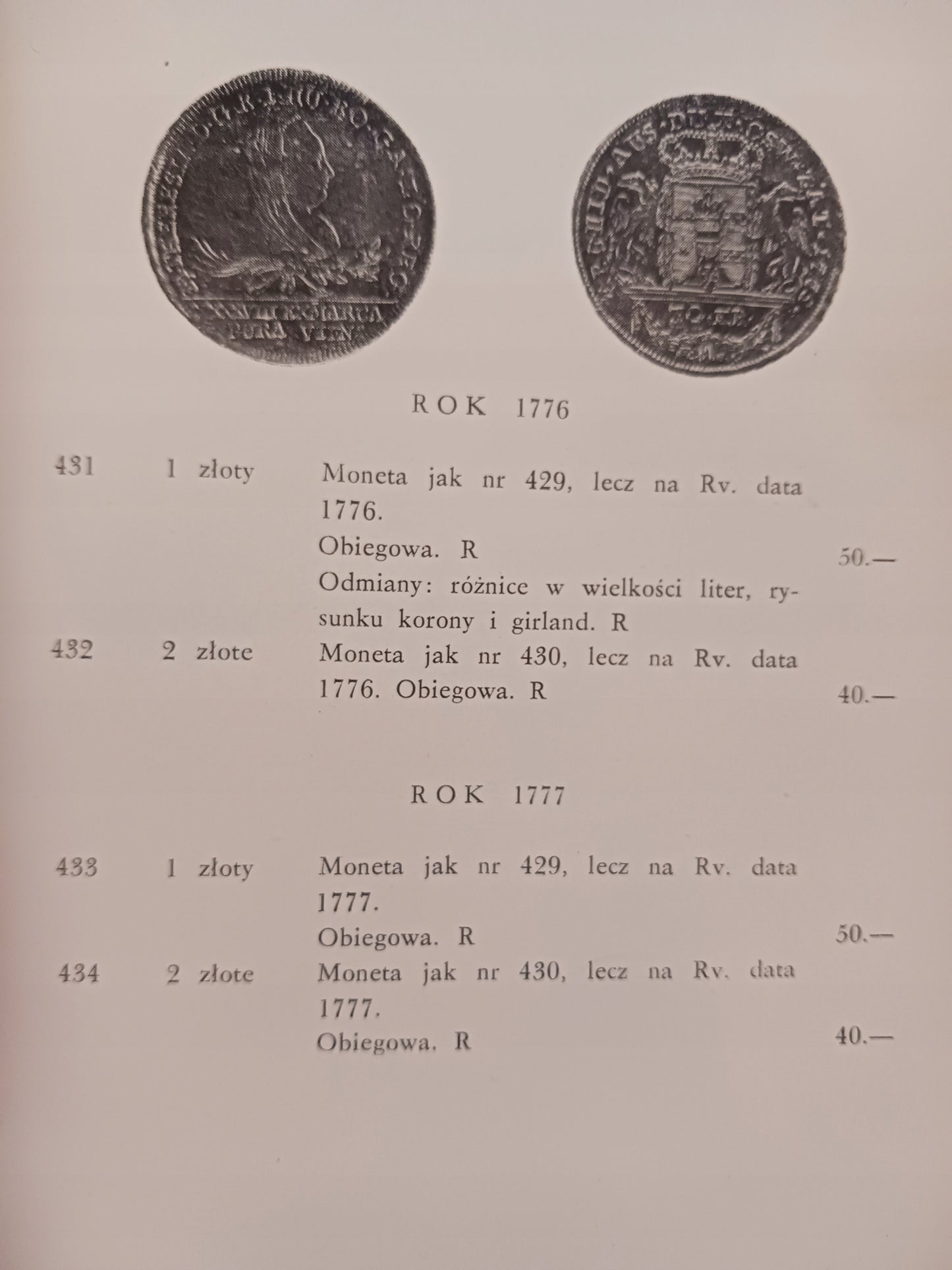 Katalog monet polskich 1765-1864 Tadeusz Jabłoński, Władysław Terlecki