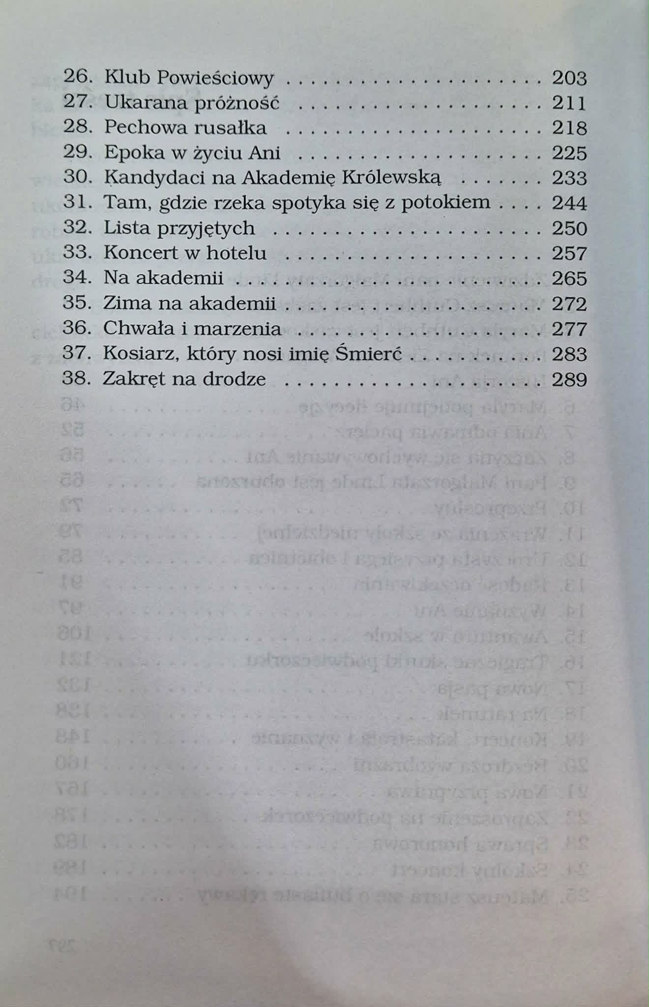 Seria Ania z Zielonego Wzgórza Lucy Maud Montogomery [komplet]