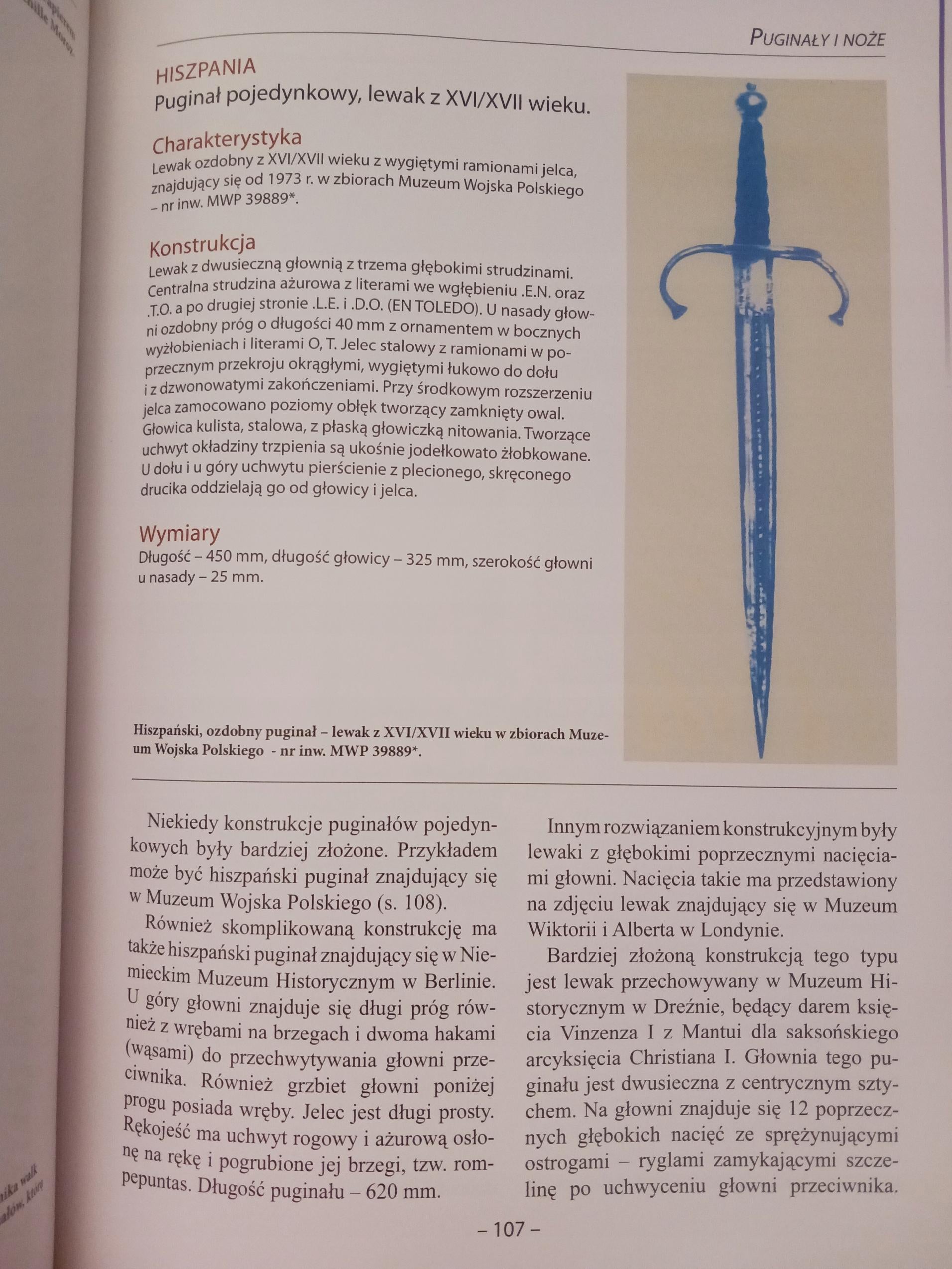 Historia broni siecznej Tadeusz Królikiewicz