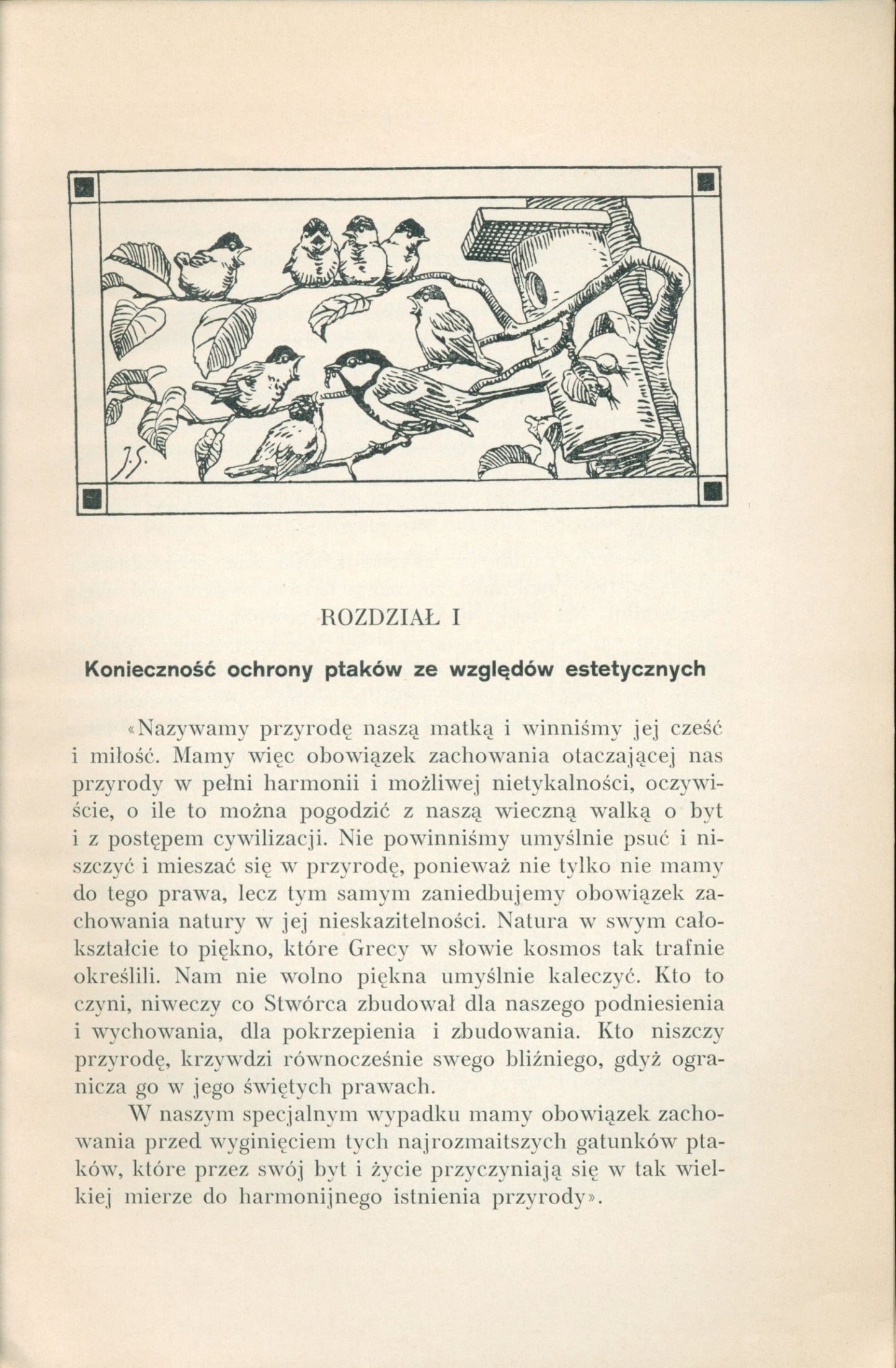 Sokołowski Jan - Ochrona ptaków [Kraków 1939]