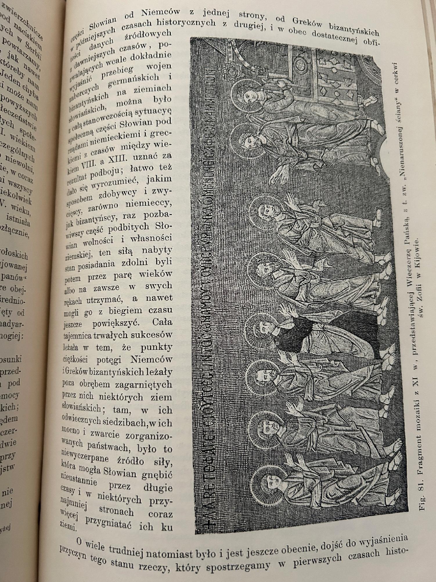 Ilustrowane dzieje Polski Tom I od początków do X wieku [1905 r.]